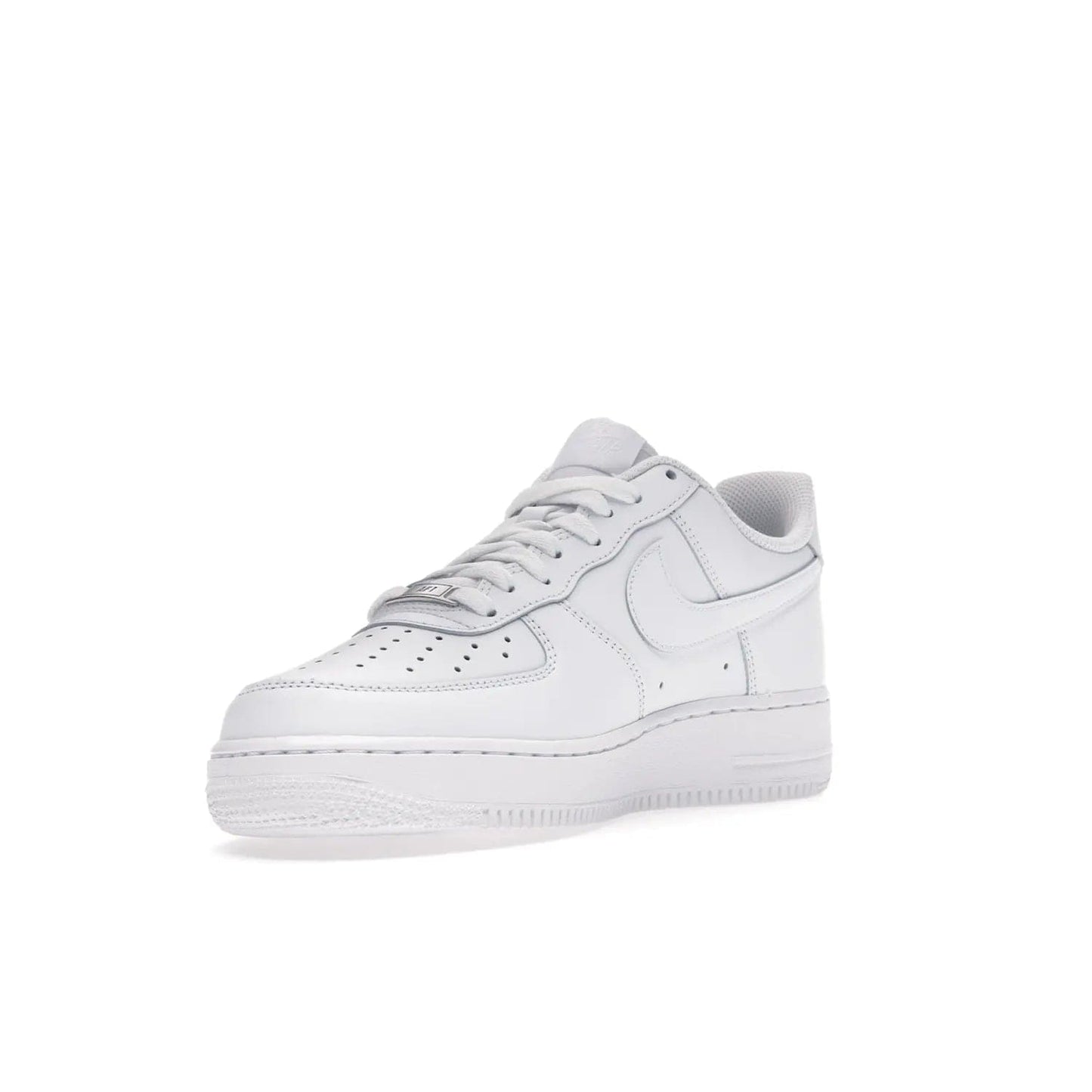 Nike Air Force 1 Low '07 White - Image 14 - Only at www.BallersClubKickz.com - ##
Iconic Swoosh overlays and crisp white sole make the classic Nike Air Force 1 Low White '07 an essential colorway. Classic for seasoned heads and new fans alike.