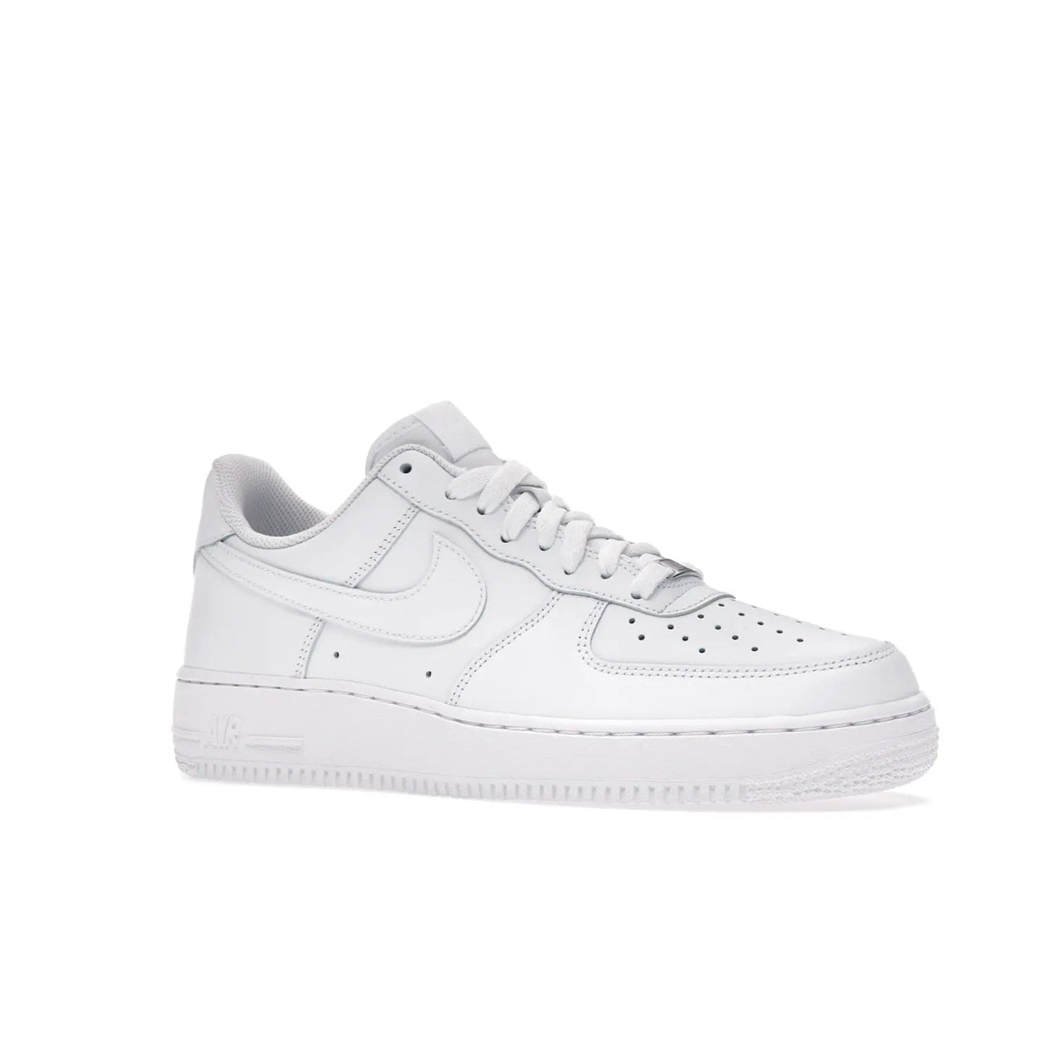Nike Air Force 1 Low '07 White - Image 4 - Only at www.BallersClubKickz.com - ##
Iconic Swoosh overlays and crisp white sole make the classic Nike Air Force 1 Low White '07 an essential colorway. Classic for seasoned heads and new fans alike.