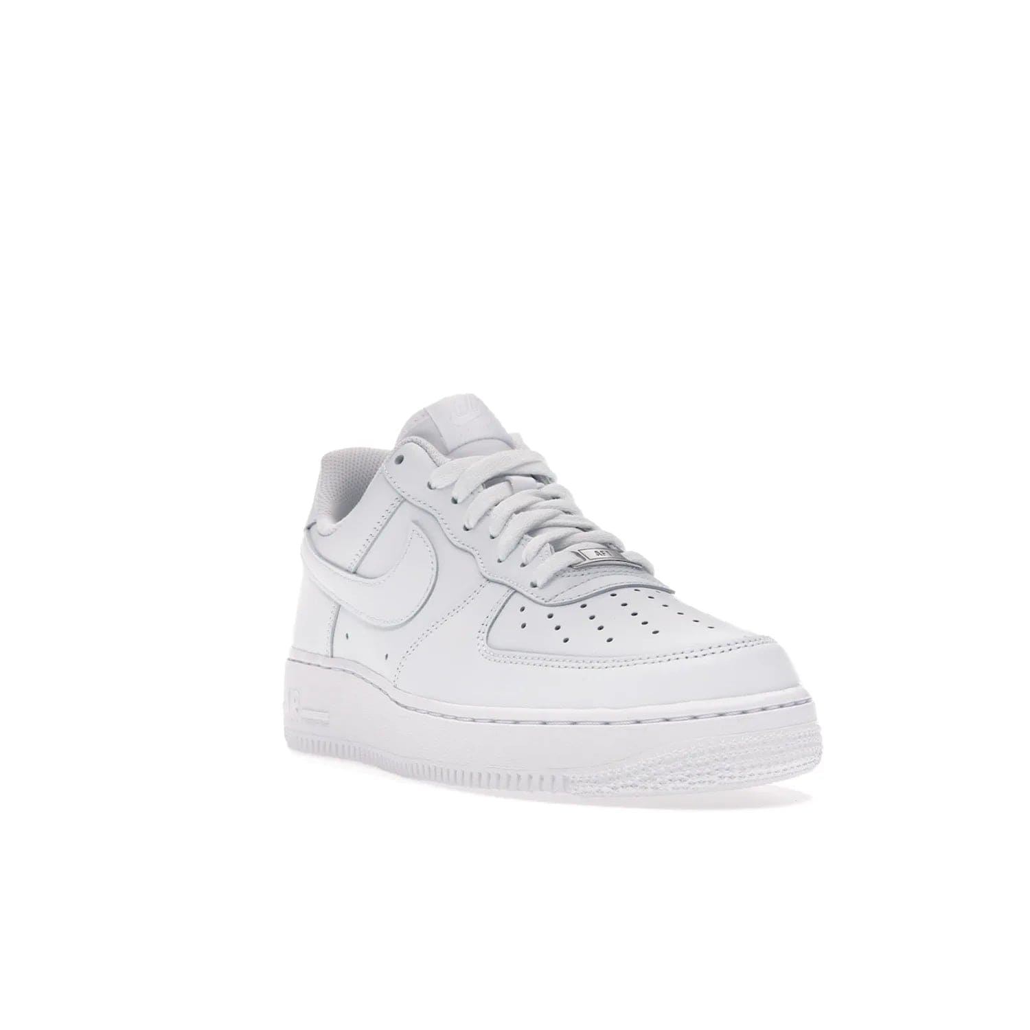 Nike Air Force 1 Low '07 White - Image 7 - Only at www.BallersClubKickz.com - ##
Iconic Swoosh overlays and crisp white sole make the classic Nike Air Force 1 Low White '07 an essential colorway. Classic for seasoned heads and new fans alike.