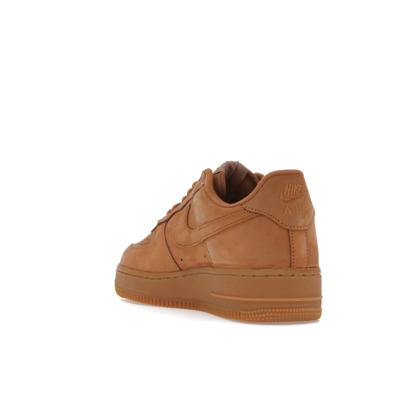 Nike Air Force 1 Low SP Supreme Wheat - Image 25 - Only at www.BallersClubKickz.com - A luxe Flax Durabuck upper and Supreme Box Logo insignias on the lateral heels make the Nike Air Force 1 Low SP Supreme Wheat a stylish lifestyle shoe. Matching Flax Air sole adds a classic touch to this collaboration between Nike and Supreme. Make a statement with this edition of the classic Air Force 1 Low.