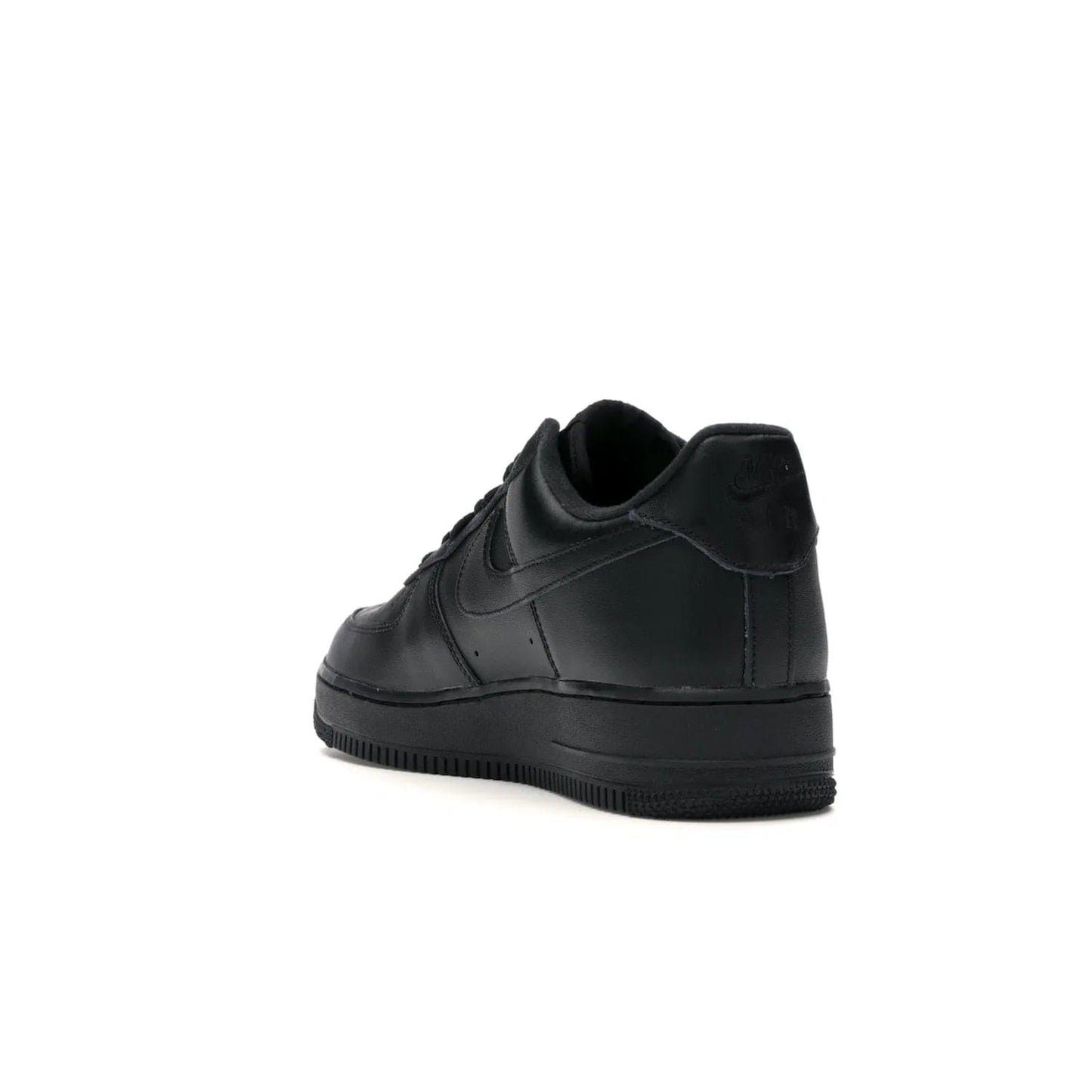Nike Air Force 1 Low Supreme Black - Image 25 - Only at www.BallersClubKickz.com - Iconic style meets classic black design in the Nike Air Force 1 Low Supreme Black. Featuring a luxe leather upper and red Supreme Box Logo at the heel, these sneakers released in March 2020, and now available.