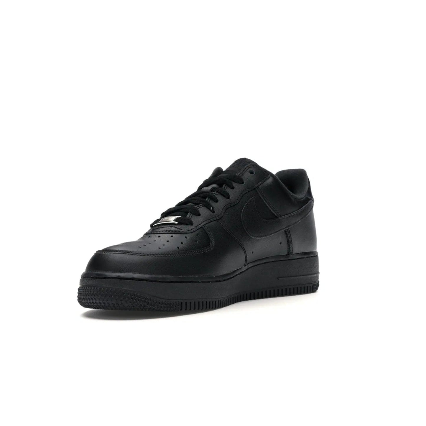 Nike Air Force 1 Low Supreme Black - Image 14 - Only at www.BallersClubKickz.com - Iconic style meets classic black design in the Nike Air Force 1 Low Supreme Black. Featuring a luxe leather upper and red Supreme Box Logo at the heel, these sneakers released in March 2020, and now available.