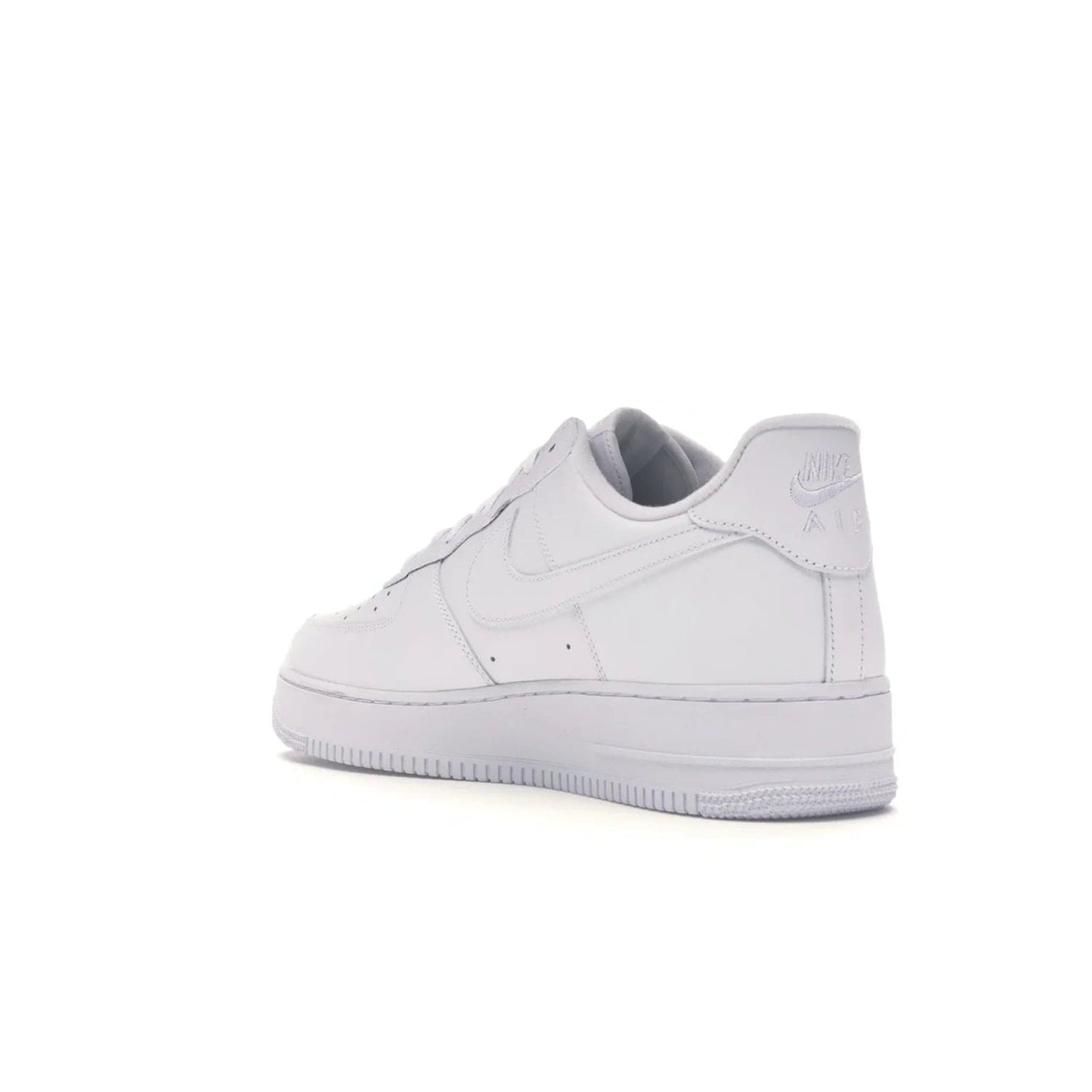 Nike Air Force 1 Low Supreme White - Image 24 - Only at www.BallersClubKickz.com - The Nike Air Force 1 Low Supreme White - a classic all-white design featuring premium leather and the iconic red Supreme Box Logo. Iconic sneakers embodying NYC style and culture. Released March 2020.