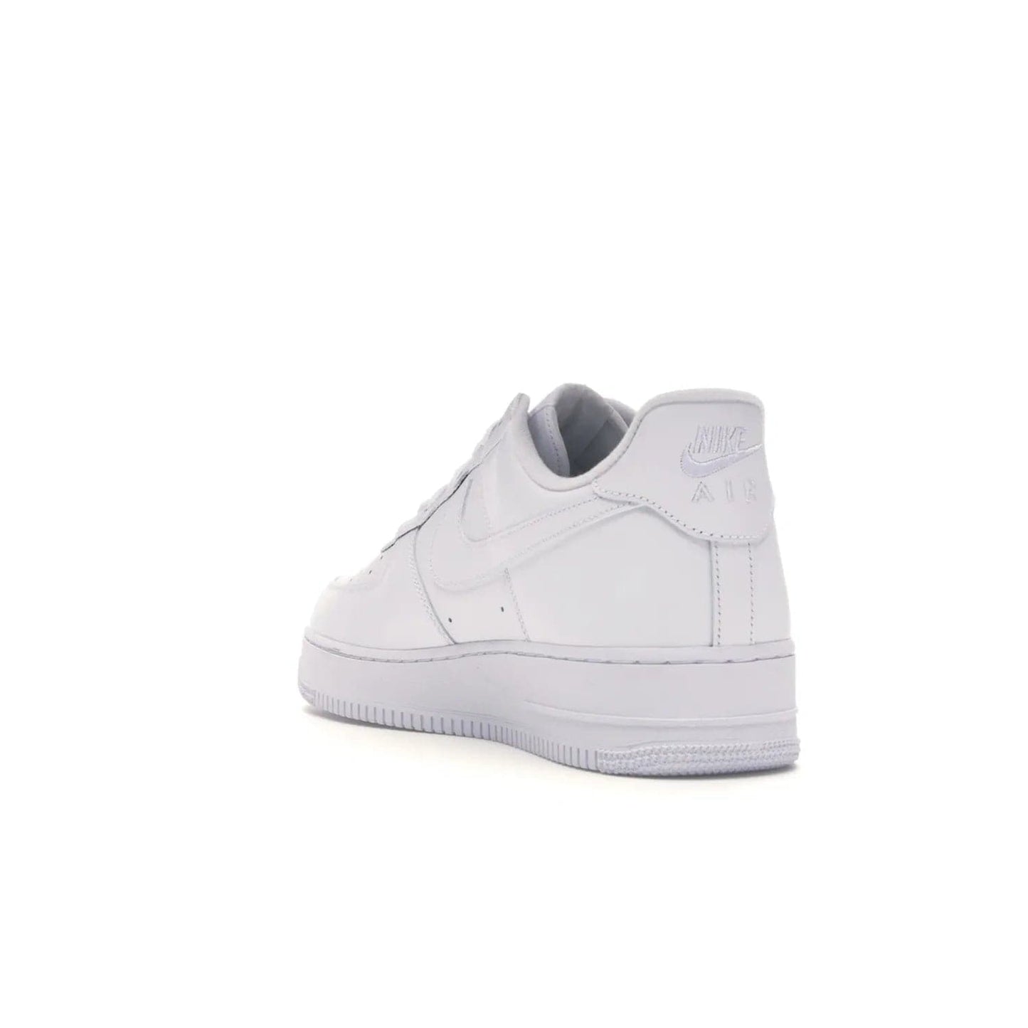 Nike Air Force 1 Low Supreme White - Image 25 - Only at www.BallersClubKickz.com - The Nike Air Force 1 Low Supreme White - a classic all-white design featuring premium leather and the iconic red Supreme Box Logo. Iconic sneakers embodying NYC style and culture. Released March 2020.
