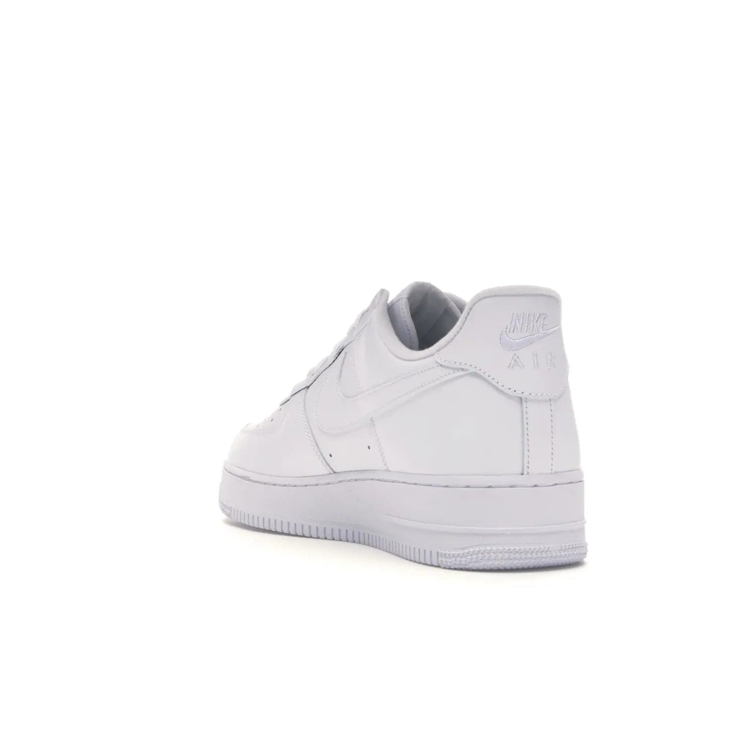 Nike Air Force 1 Low Supreme White - Image 25 - Only at www.BallersClubKickz.com - The Nike Air Force 1 Low Supreme White - a classic all-white design featuring premium leather and the iconic red Supreme Box Logo. Iconic sneakers embodying NYC style and culture. Released March 2020.