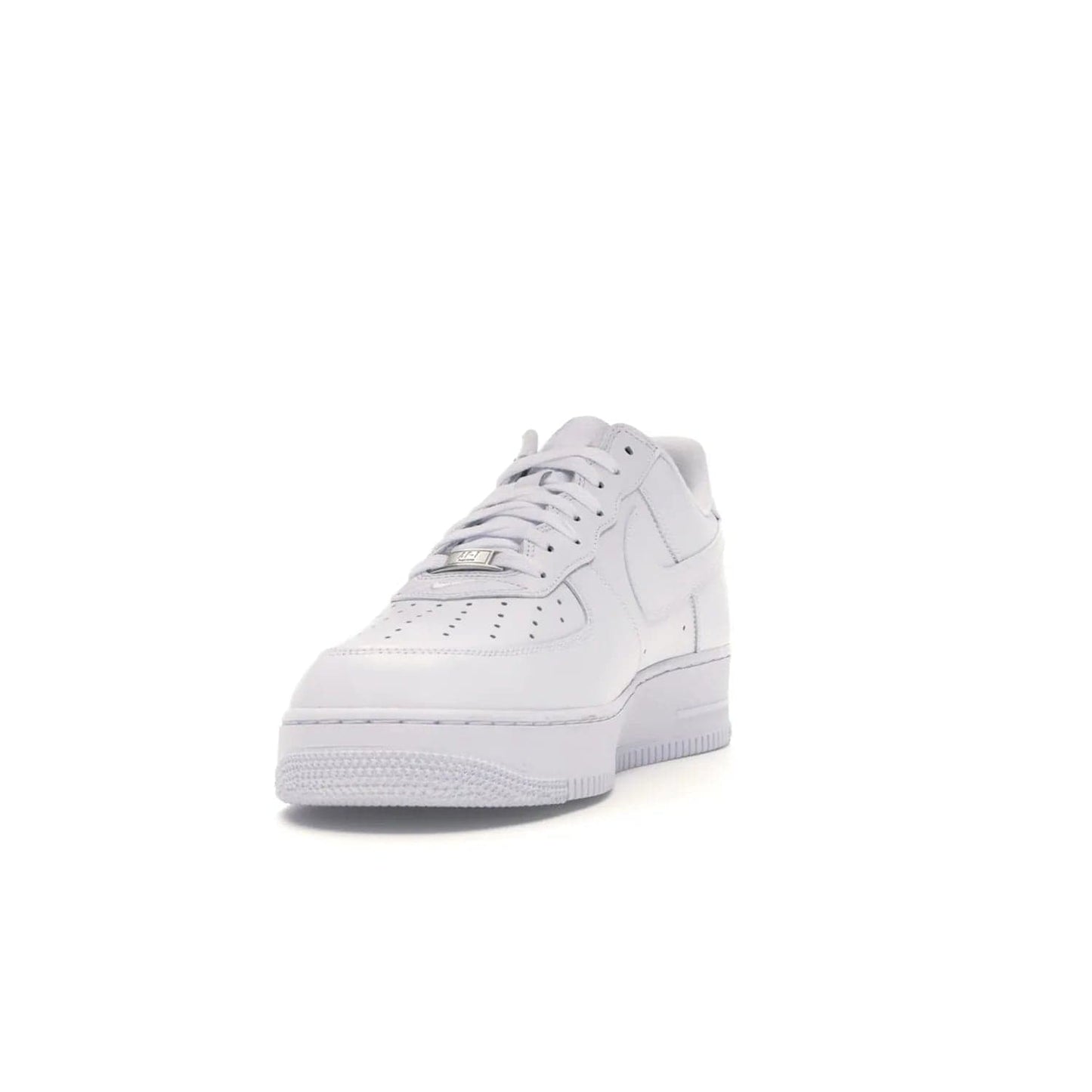 Nike Air Force 1 Low Supreme White - Image 12 - Only at www.BallersClubKickz.com - The Nike Air Force 1 Low Supreme White - a classic all-white design featuring premium leather and the iconic red Supreme Box Logo. Iconic sneakers embodying NYC style and culture. Released March 2020.