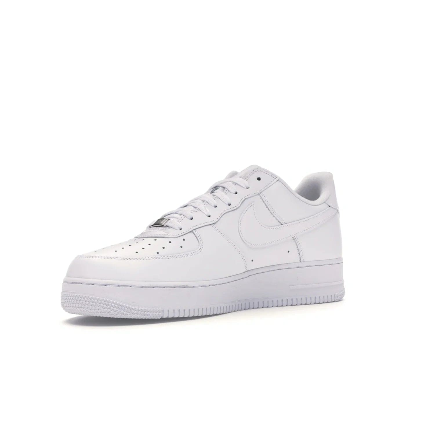 Nike Air Force 1 Low Supreme White - Image 15 - Only at www.BallersClubKickz.com - The Nike Air Force 1 Low Supreme White - a classic all-white design featuring premium leather and the iconic red Supreme Box Logo. Iconic sneakers embodying NYC style and culture. Released March 2020.