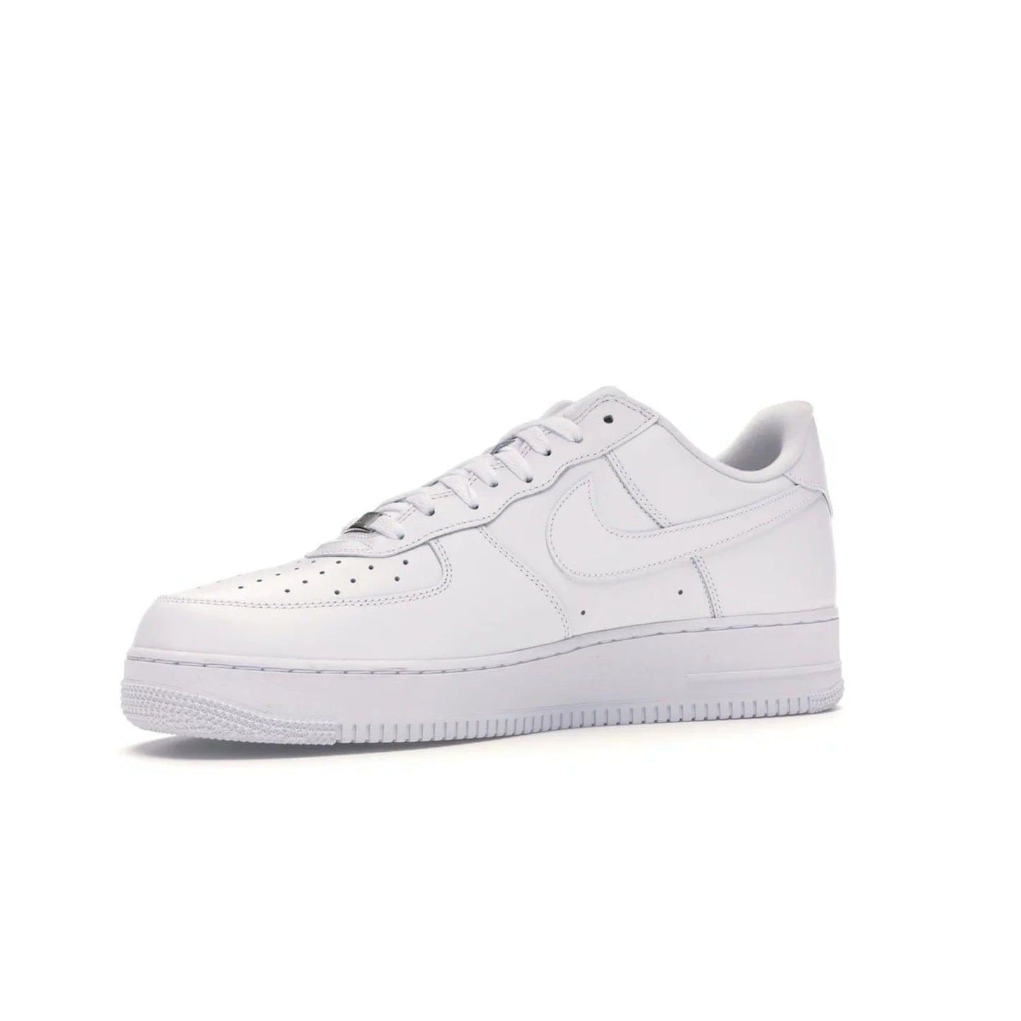 Nike Air Force 1 Low Supreme White - Image 16 - Only at www.BallersClubKickz.com - The Nike Air Force 1 Low Supreme White - a classic all-white design featuring premium leather and the iconic red Supreme Box Logo. Iconic sneakers embodying NYC style and culture. Released March 2020.