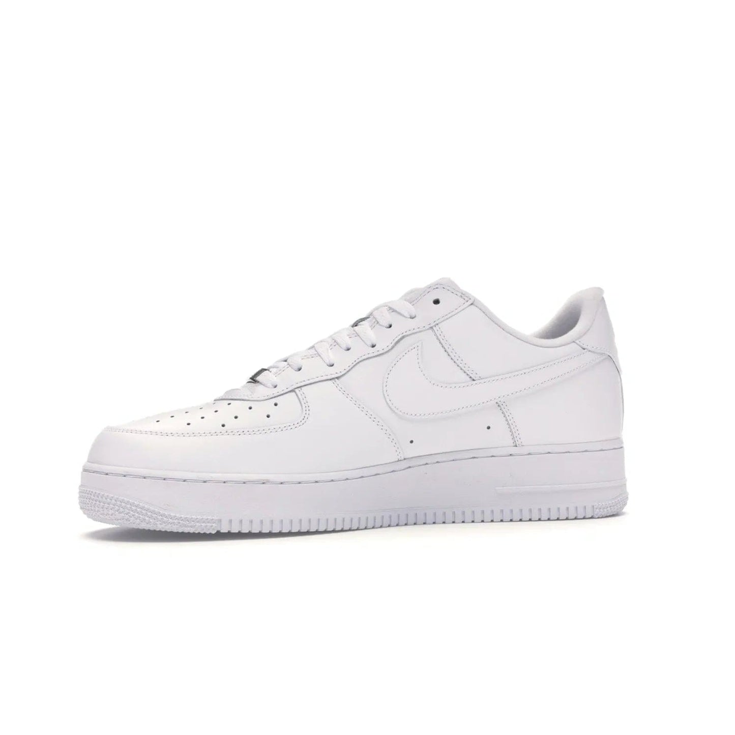 Nike Air Force 1 Low Supreme White - Image 17 - Only at www.BallersClubKickz.com - The Nike Air Force 1 Low Supreme White - a classic all-white design featuring premium leather and the iconic red Supreme Box Logo. Iconic sneakers embodying NYC style and culture. Released March 2020.