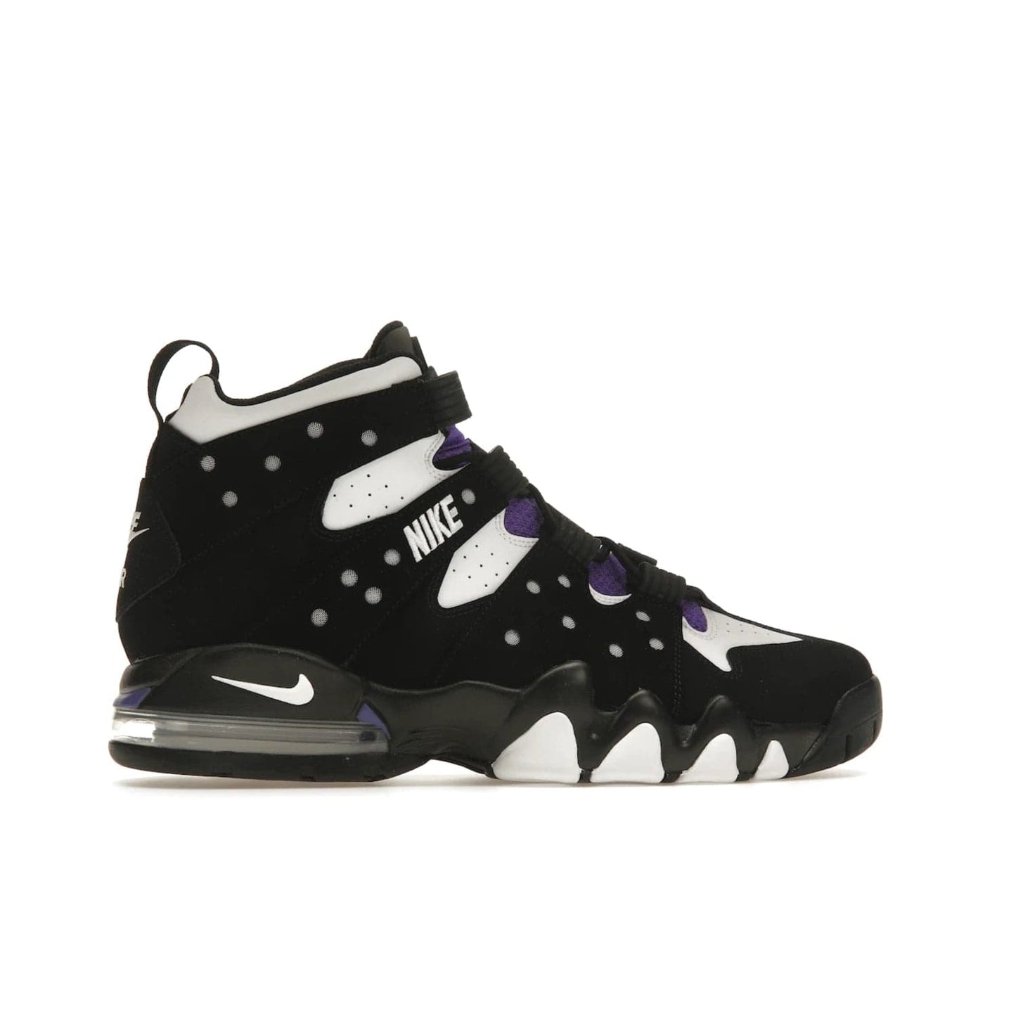 Nike Air Max 2 CB '94 OG Black White Purple (2023) - Image 36 - Only at www.BallersClubKickz.com - Freshly updated for 2023: The Nike Air Max 2 CB '94 OG Black White Purple will have you stepping out confidently. Get a timeless look with this lightweight and stylish design. Enjoy cushioned comfort with this iconic shoe.