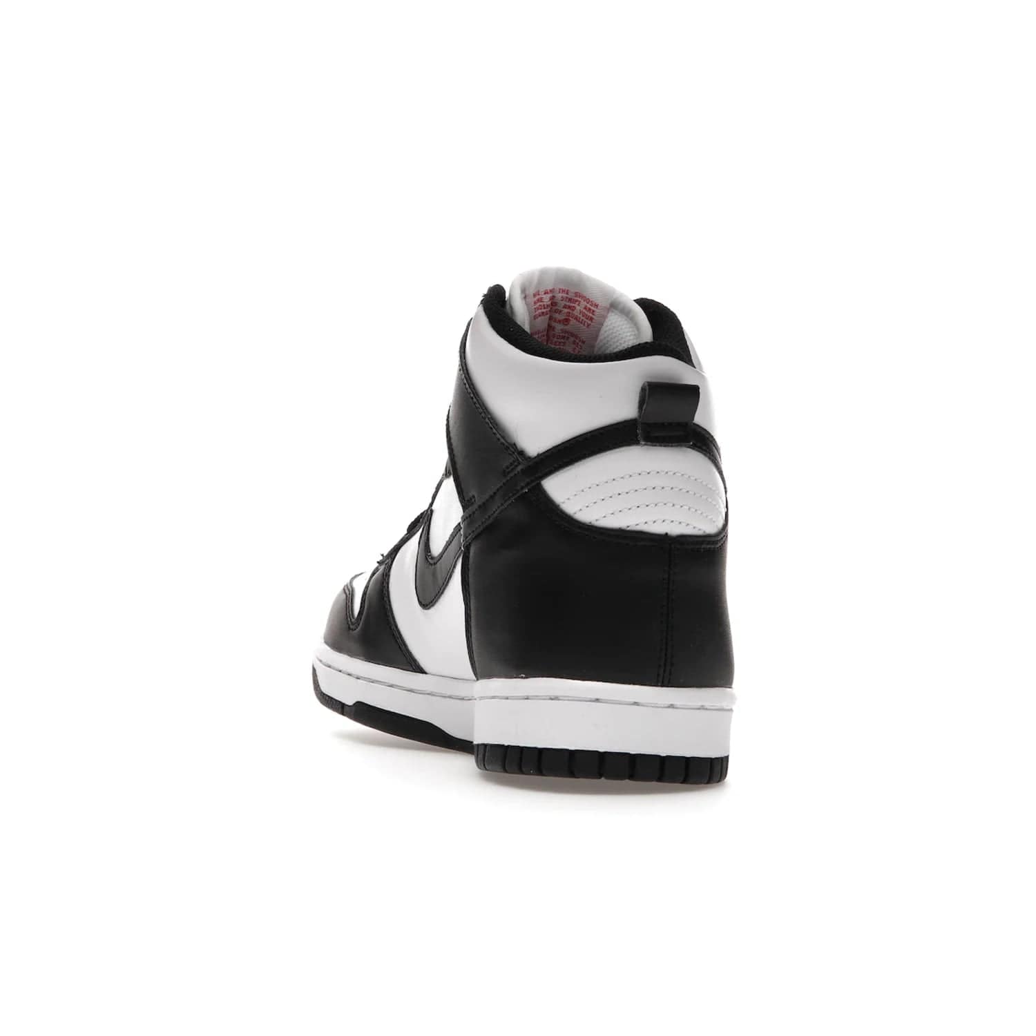 Nike Dunk High Panda (2021) (GS) - Image 26 - Only at www.BallersClubKickz.com - Discover the statement-making Nike Dunk High Panda GS 2021 combining white, black and university red. Crafted with full-grain leather, featuring classic Nike Air Swoosh logo. Available 28/5/2021 at a retail price of $90.