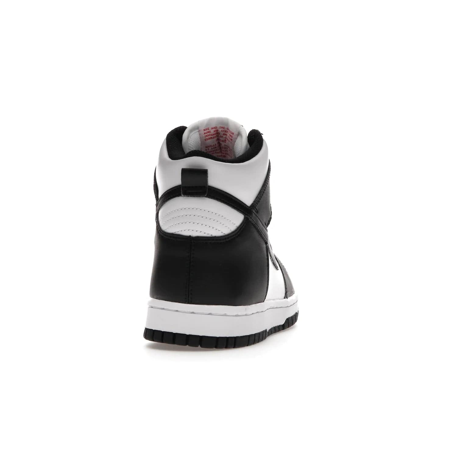 Nike Dunk High Panda (2021) (GS) - Image 29 - Only at www.BallersClubKickz.com - Discover the statement-making Nike Dunk High Panda GS 2021 combining white, black and university red. Crafted with full-grain leather, featuring classic Nike Air Swoosh logo. Available 28/5/2021 at a retail price of $90.