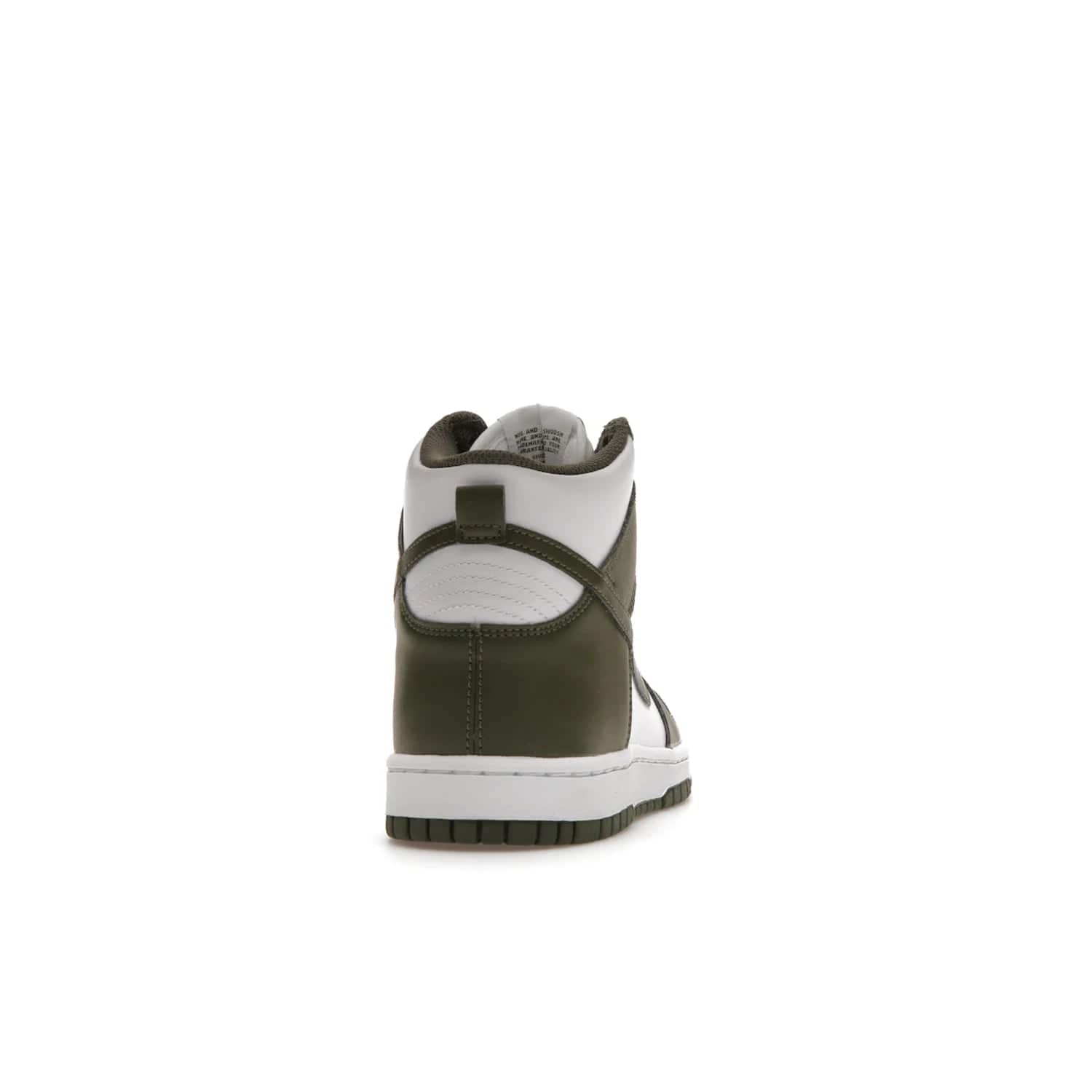 Nike Dunk High Retro Cargo Khaki (GS) - Image 29 - Only at www.BallersClubKickz.com - Style and comfort for grade schoolers. The Nike Dunk High Retro Cargo Khaki (GS) features a white and cargo khaki leather upper with a khaki Nike swoosh. Overlapping layers of white and khaki design on heel. Originally released in June 2022. Provides excellent support and makes a classic statement.
