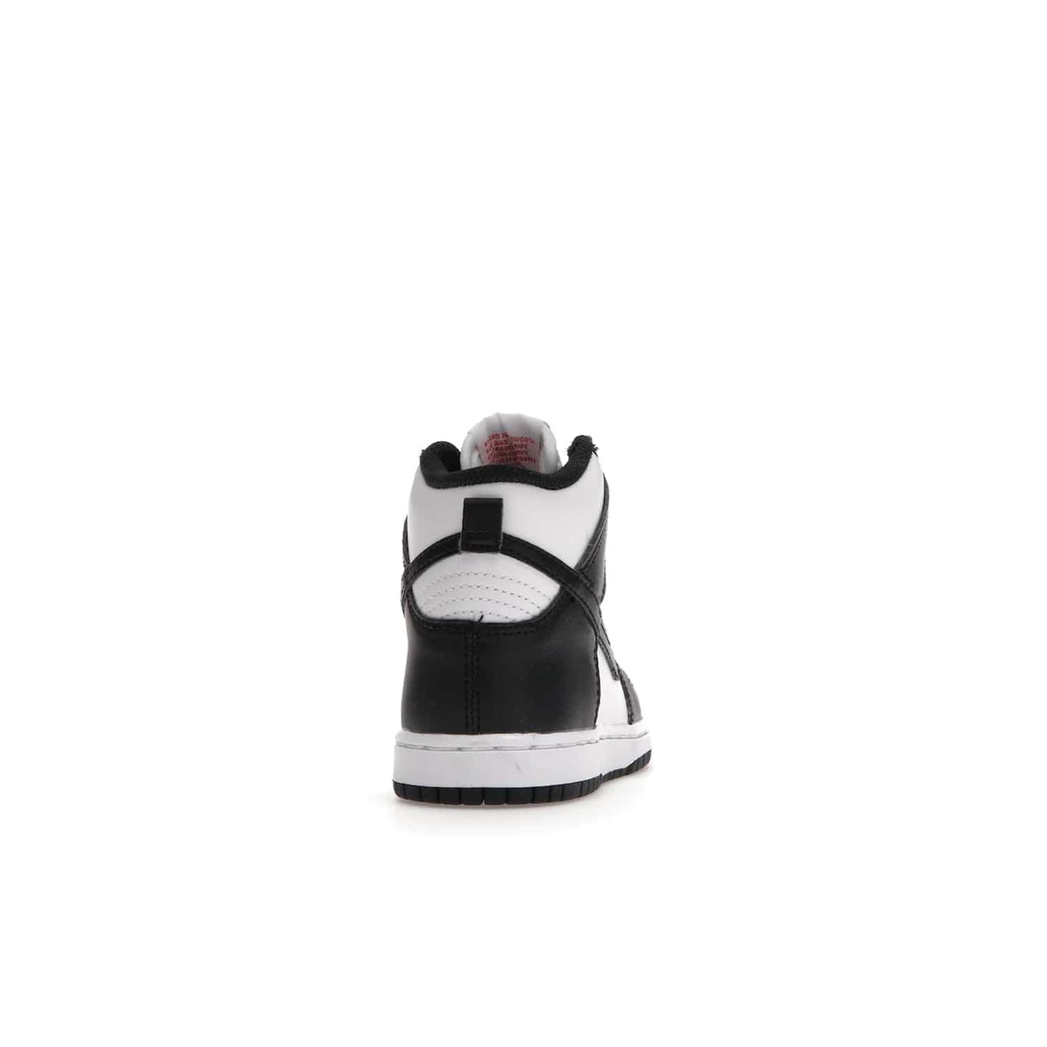 Nike Dunk High Panda (2021) (PS) - Image 29 - Only at www.BallersClubKickz.com - Stand out with the Nike Dunk High Panda (2021) (PS)! This limited edition shoe features a classic black and white colourway with bright red accents and a suede upper. Finish it off with a lightweight foam sole for all-day comfort. Get them today!