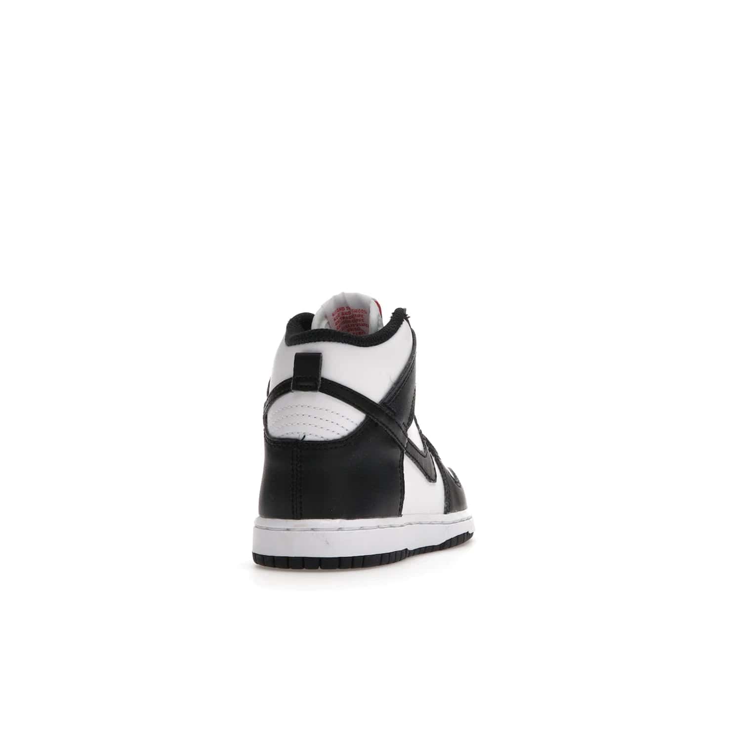 Nike Dunk High Panda (2021) (PS) - Image 30 - Only at www.BallersClubKickz.com - Stand out with the Nike Dunk High Panda (2021) (PS)! This limited edition shoe features a classic black and white colourway with bright red accents and a suede upper. Finish it off with a lightweight foam sole for all-day comfort. Get them today!