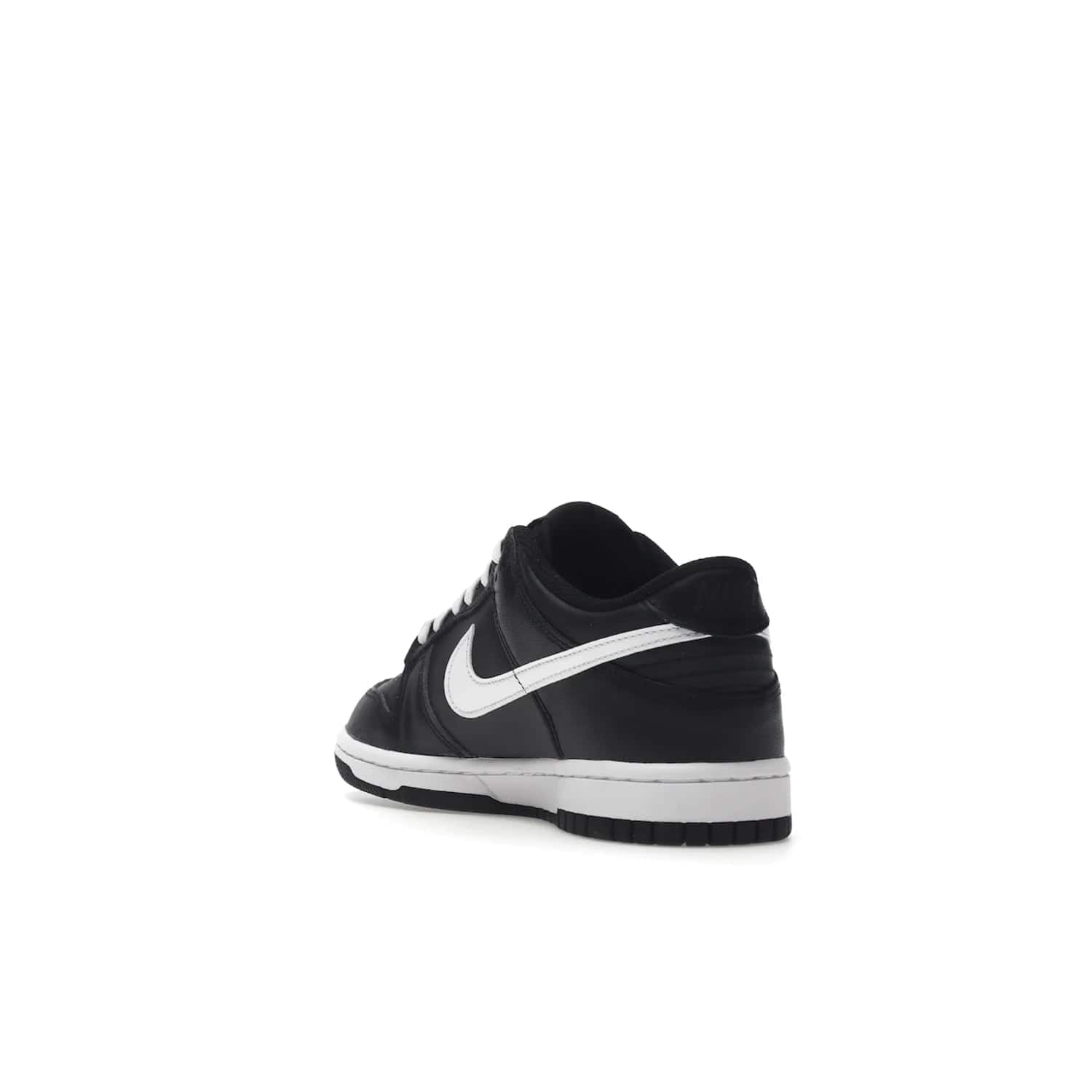 Nike Dunk Low Black White (2022) (GS) - Image 25 - Only at www.BallersClubKickz.com - A classic two-tone upper of black & off white, low profile midsole, and patterned rubber outsole make the Nike Dunk Low Black White 2022 GS perfect for any style. Get the complete look and release date on July 12, 2022.