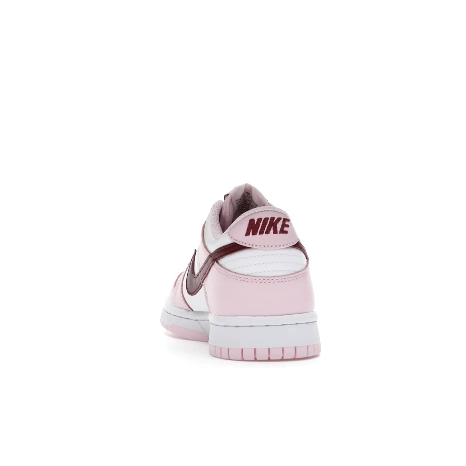 Nike Dunk Low Pink Foam Red White (GS) - Image 27 - Only at www.BallersClubKickz.com - #
Introducing the daring and stylish Nike Dunk Low Pink Foam Red White (GS) sneaker for grade schoolers. White leather with pink overlays and Dark Beetroot accents, classic Nike Dunk midsole and pink outsole. Released August 2021 for $85.