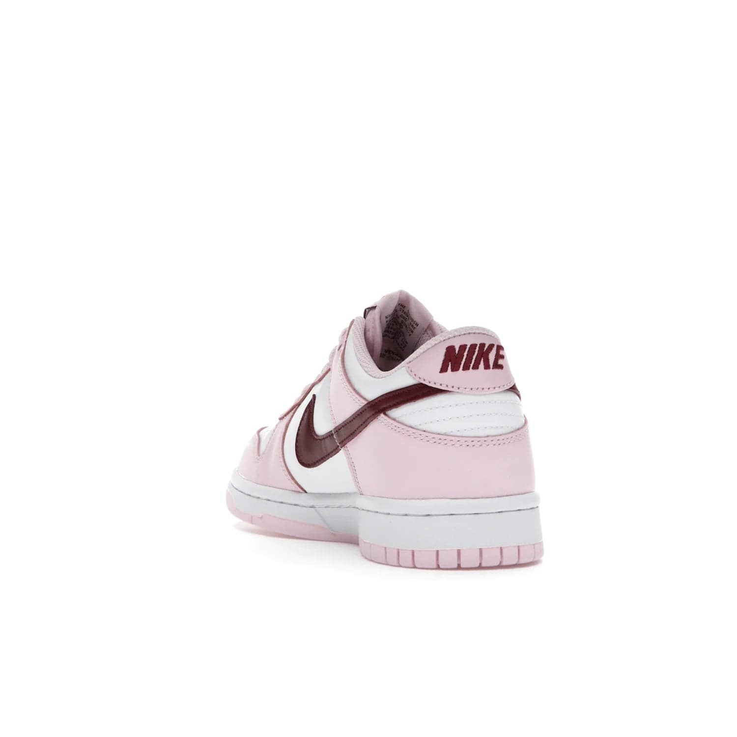 Nike Dunk Low Pink Foam Red White (GS) - Image 26 - Only at www.BallersClubKickz.com - #
Introducing the daring and stylish Nike Dunk Low Pink Foam Red White (GS) sneaker for grade schoolers. White leather with pink overlays and Dark Beetroot accents, classic Nike Dunk midsole and pink outsole. Released August 2021 for $85.
