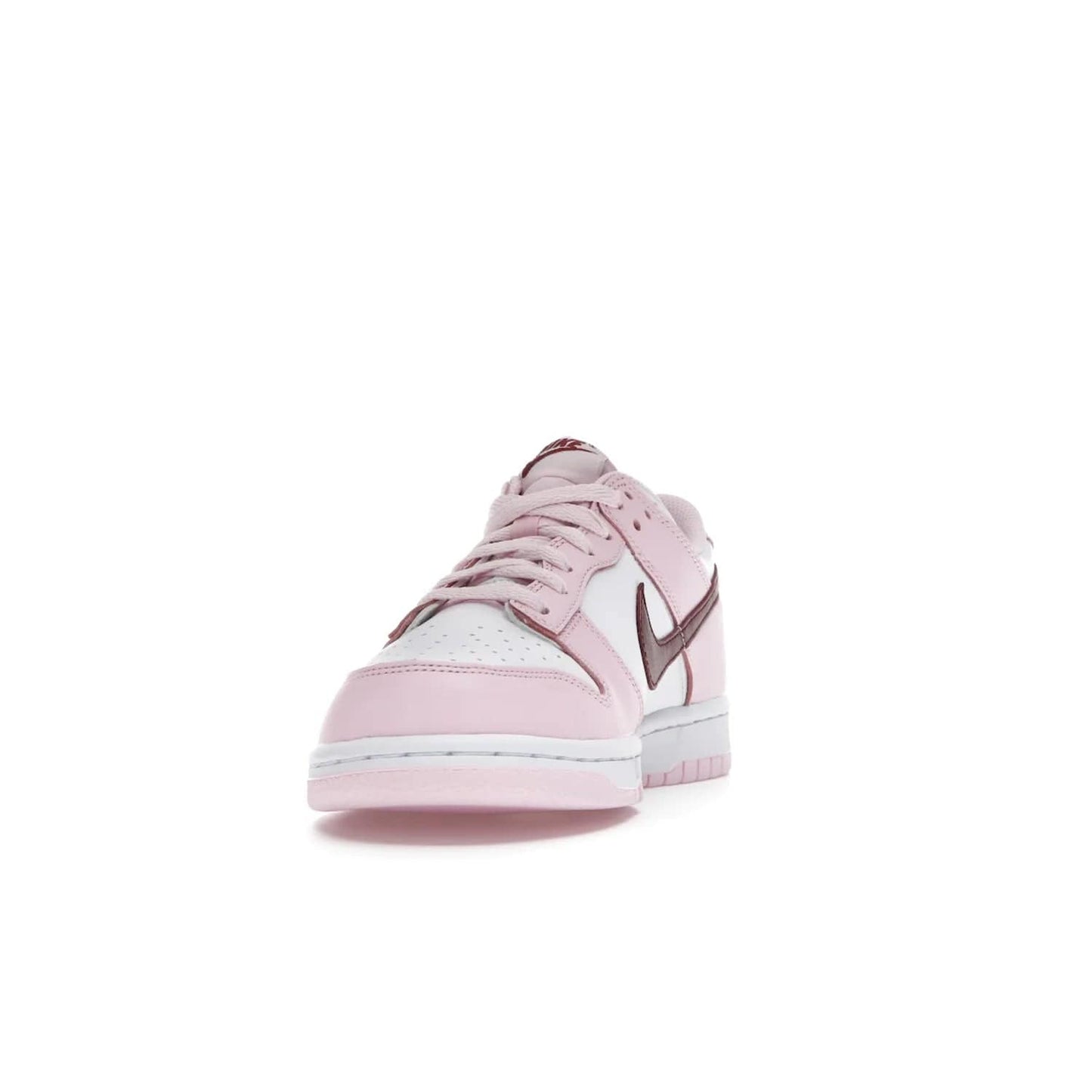 Nike Dunk Low Pink Foam Red White (GS) - Image 12 - Only at www.BallersClubKickz.com - #
Introducing the daring and stylish Nike Dunk Low Pink Foam Red White (GS) sneaker for grade schoolers. White leather with pink overlays and Dark Beetroot accents, classic Nike Dunk midsole and pink outsole. Released August 2021 for $85.