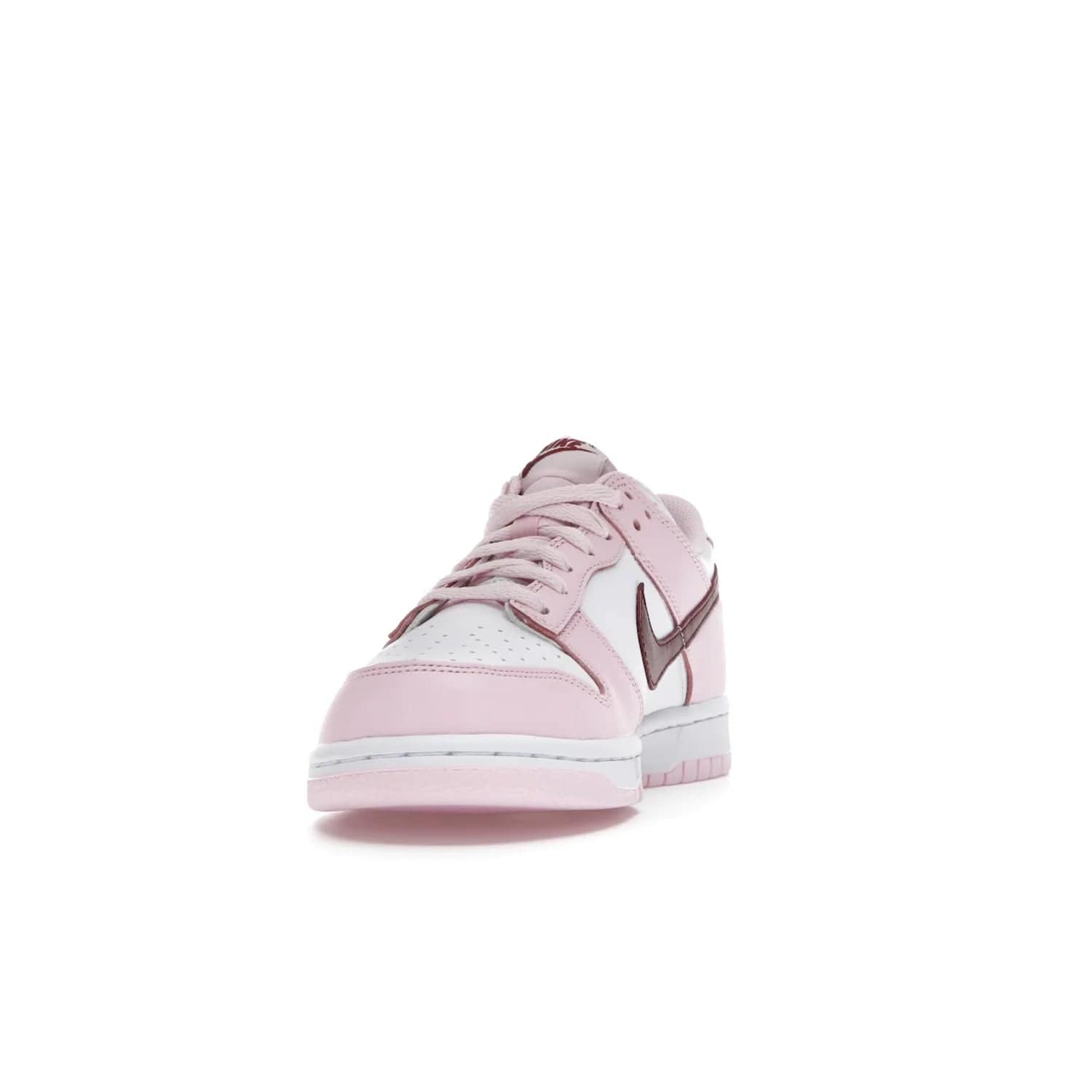 Nike Dunk Low Pink Foam Red White (GS) - Image 12 - Only at www.BallersClubKickz.com - #
Introducing the daring and stylish Nike Dunk Low Pink Foam Red White (GS) sneaker for grade schoolers. White leather with pink overlays and Dark Beetroot accents, classic Nike Dunk midsole and pink outsole. Released August 2021 for $85.