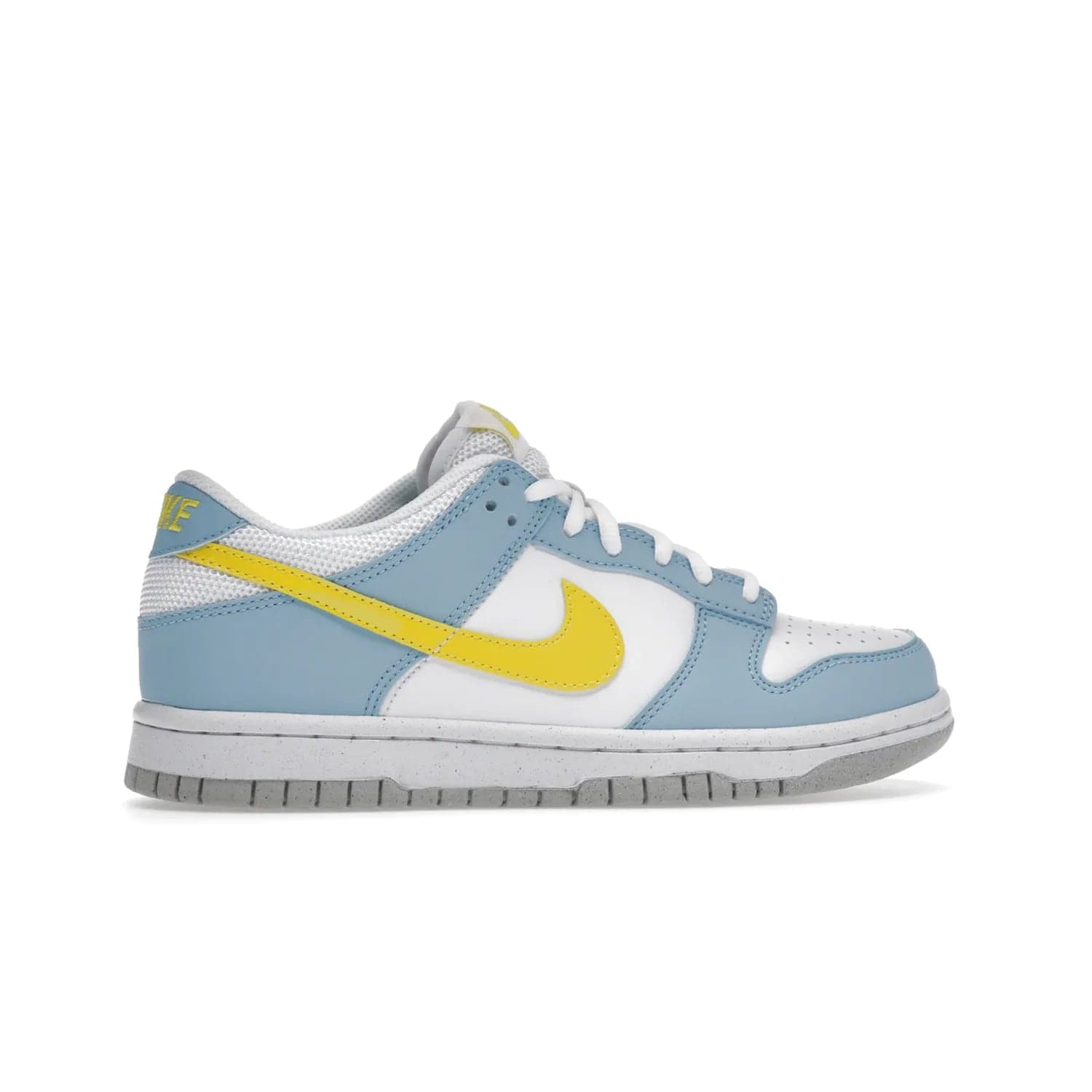 Nike Dunk Low Next Nature Homer Simpson (GS) - Image 36 - Only at www.BallersClubKickz.com - Sporty and stylish with a conscience: Nike Dunk Low Next Nature GS, designed with at least 20% recycled materials. Shop now and help the environment.