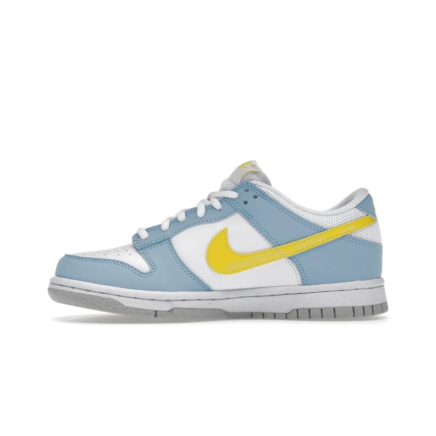 Nike Dunk Low Next Nature Homer Simpson (GS) - Image 19 - Only at www.BallersClubKickz.com - Sporty and stylish with a conscience: Nike Dunk Low Next Nature GS, designed with at least 20% recycled materials. Shop now and help the environment.