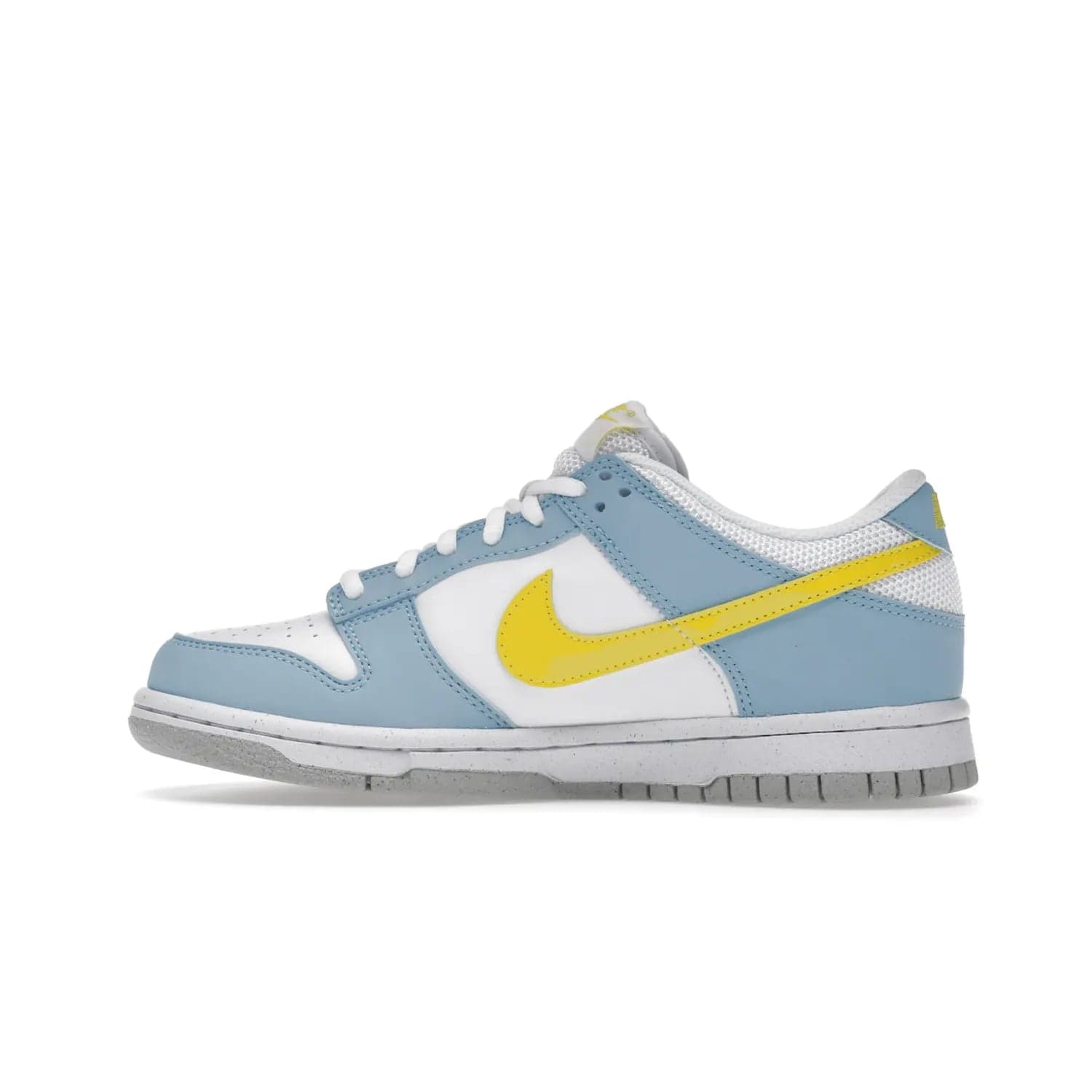 Nike Dunk Low Next Nature Homer Simpson (GS) - Image 20 - Only at www.BallersClubKickz.com - Sporty and stylish with a conscience: Nike Dunk Low Next Nature GS, designed with at least 20% recycled materials. Shop now and help the environment.
