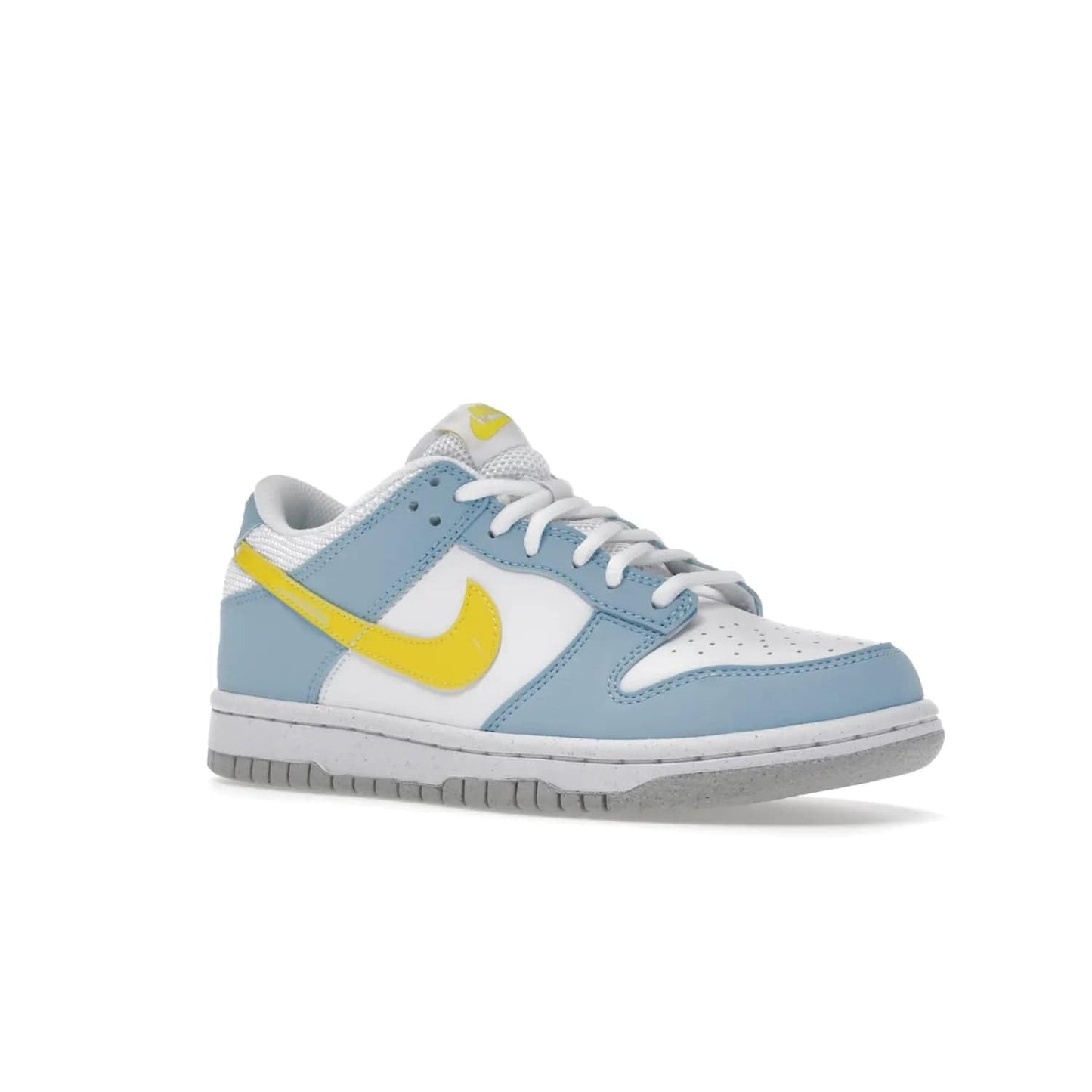 Nike Dunk Low Next Nature Homer Simpson (GS) - Image 5 - Only at www.BallersClubKickz.com - Sporty and stylish with a conscience: Nike Dunk Low Next Nature GS, designed with at least 20% recycled materials. Shop now and help the environment.