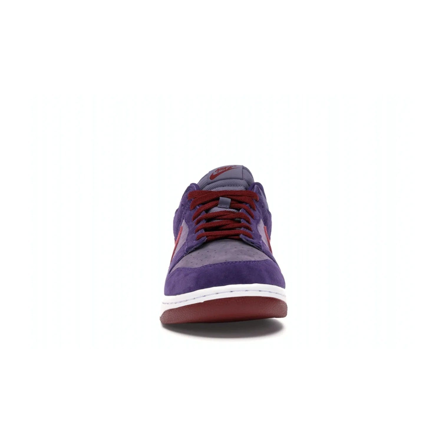 Nike Dunk Low Plum (2020) - Image 10 - Only at www.BallersClubKickz.com - Elevate your look with the Nike Dunk Low Plum (2020). Featuring a bold purple colorway, this retro-inspired silhouette is constructed of premium suede and makes for a must-have for any sneakerhead.