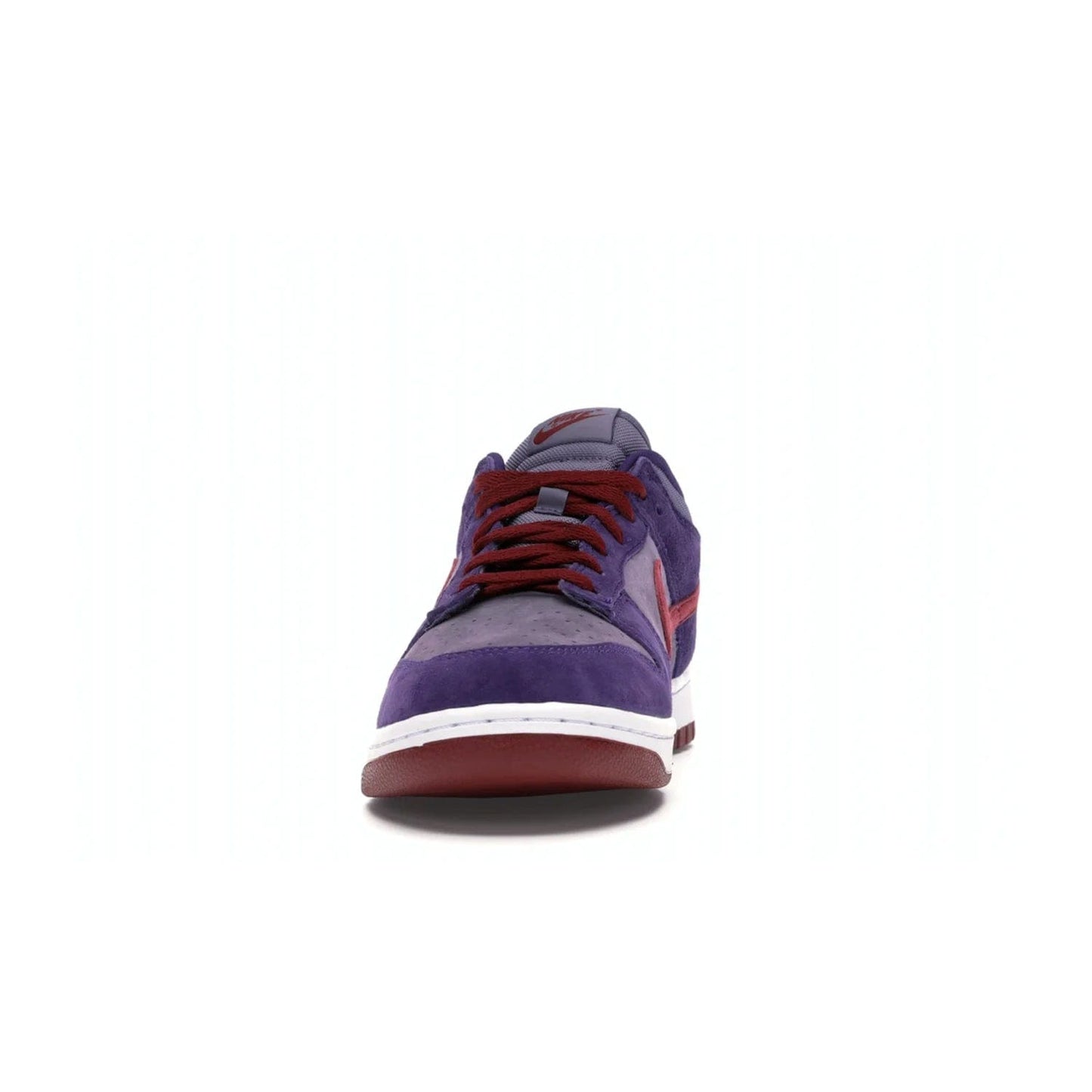 Nike Dunk Low Plum (2020) - Image 11 - Only at www.BallersClubKickz.com - Elevate your look with the Nike Dunk Low Plum (2020). Featuring a bold purple colorway, this retro-inspired silhouette is constructed of premium suede and makes for a must-have for any sneakerhead.