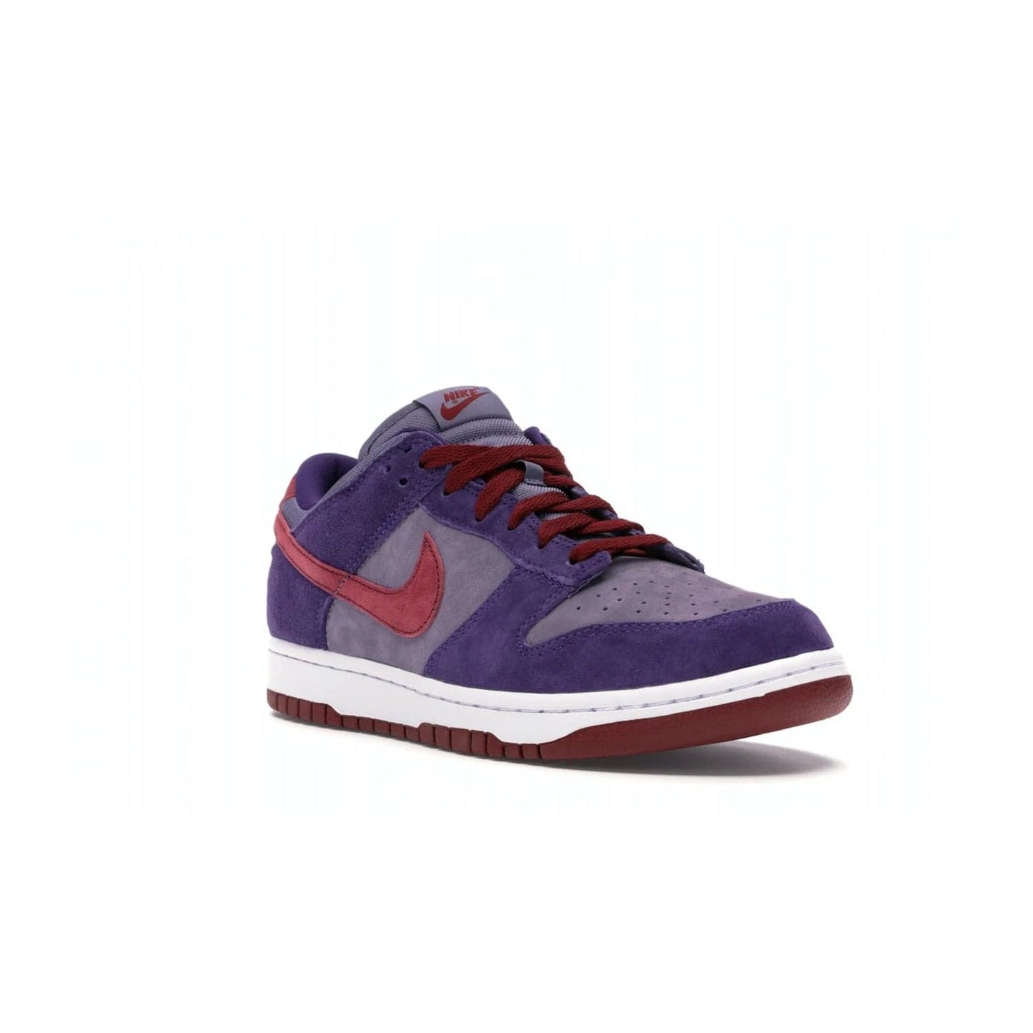 Nike Dunk Low Plum (2020) - Image 6 - Only at www.BallersClubKickz.com - Elevate your look with the Nike Dunk Low Plum (2020). Featuring a bold purple colorway, this retro-inspired silhouette is constructed of premium suede and makes for a must-have for any sneakerhead.