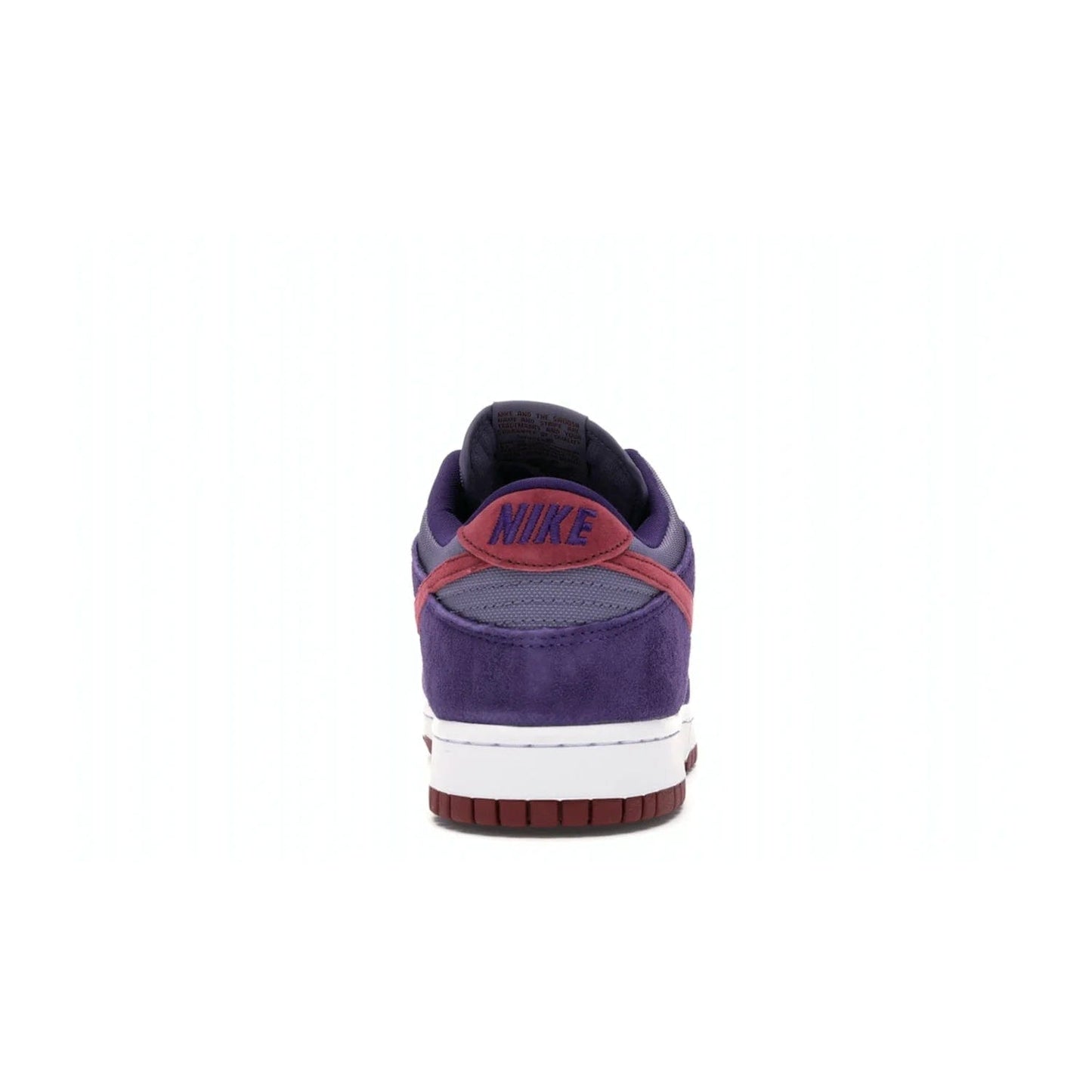 Nike Dunk Low Plum (2020) - Image 28 - Only at www.BallersClubKickz.com - Elevate your look with the Nike Dunk Low Plum (2020). Featuring a bold purple colorway, this retro-inspired silhouette is constructed of premium suede and makes for a must-have for any sneakerhead.