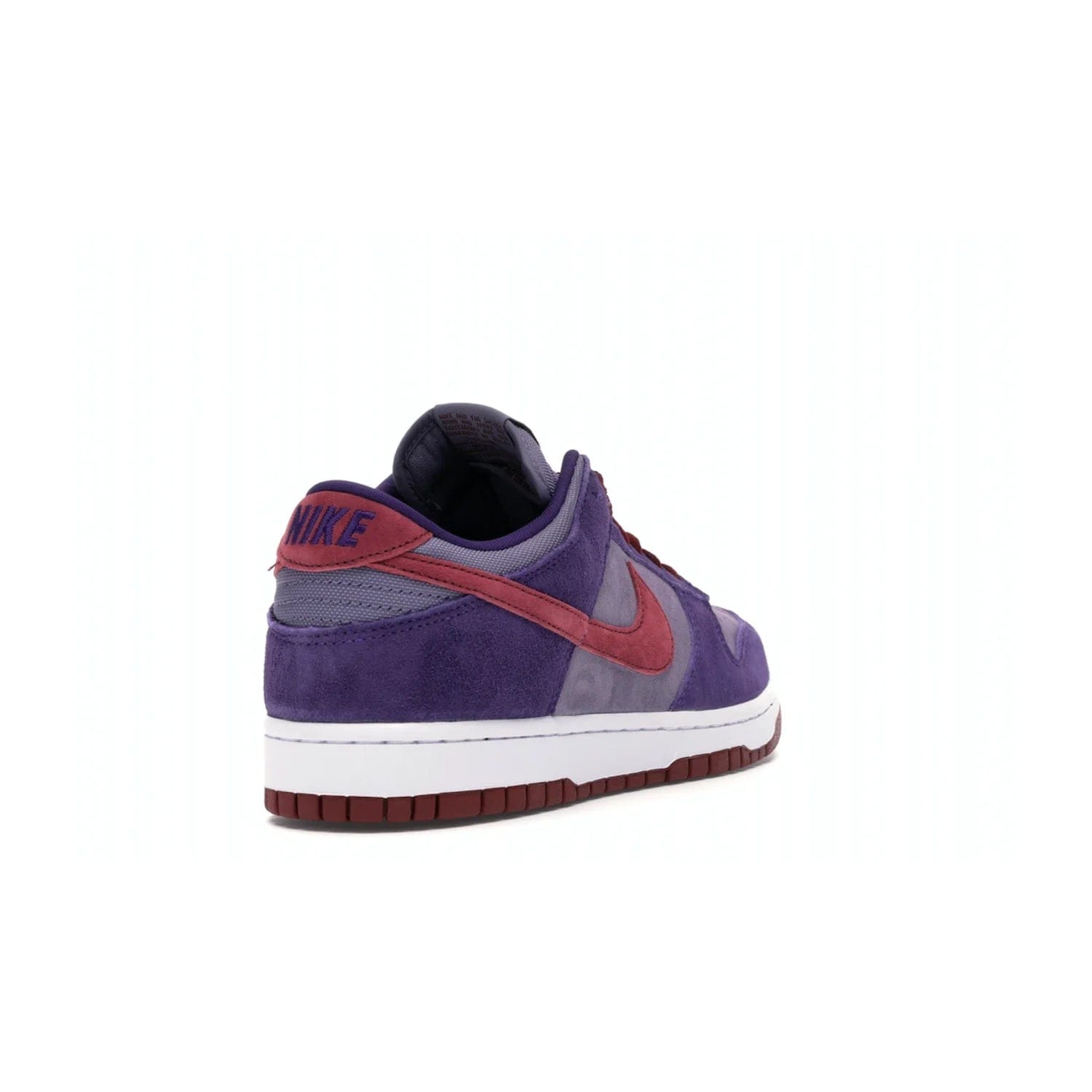 Nike Dunk Low Plum (2020) - Image 31 - Only at www.BallersClubKickz.com - Elevate your look with the Nike Dunk Low Plum (2020). Featuring a bold purple colorway, this retro-inspired silhouette is constructed of premium suede and makes for a must-have for any sneakerhead.