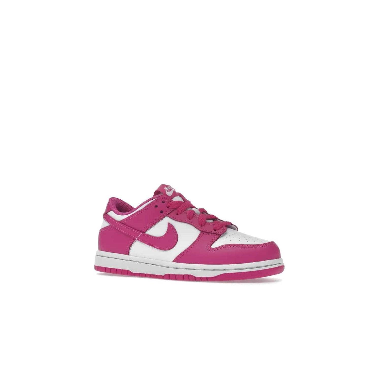 Nike Dunk Low Active Fuchsia (PS) - Image 4 - Only at www.BallersClubKickz.com - New Nike Dunk Low Active Fuchsia PS sneakers. Combines leather & synthetic material, lightweight cushioning, and superior rubber traction. Perfect for everyday wear. Released March 1, 2023.