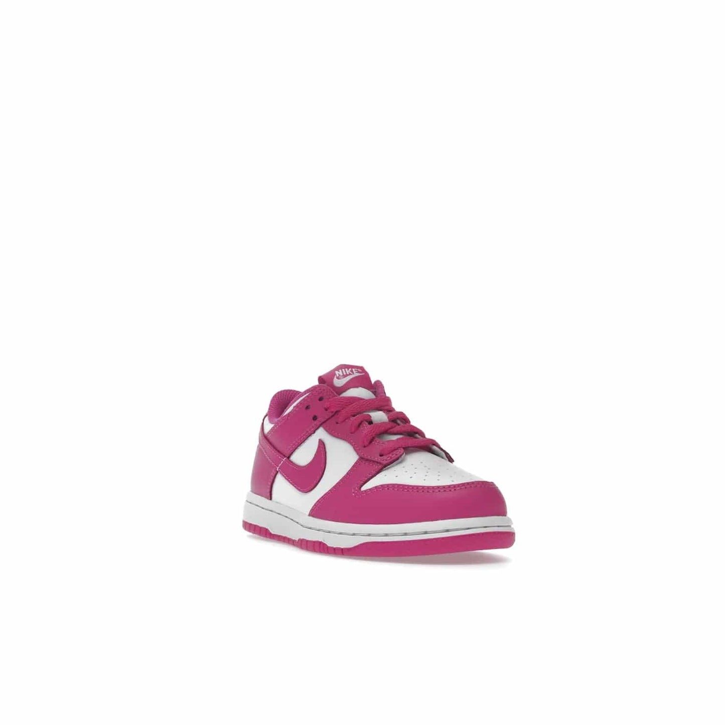 Nike Dunk Low Active Fuchsia (PS) - Image 7 - Only at www.BallersClubKickz.com - New Nike Dunk Low Active Fuchsia PS sneakers. Combines leather & synthetic material, lightweight cushioning, and superior rubber traction. Perfect for everyday wear. Released March 1, 2023.