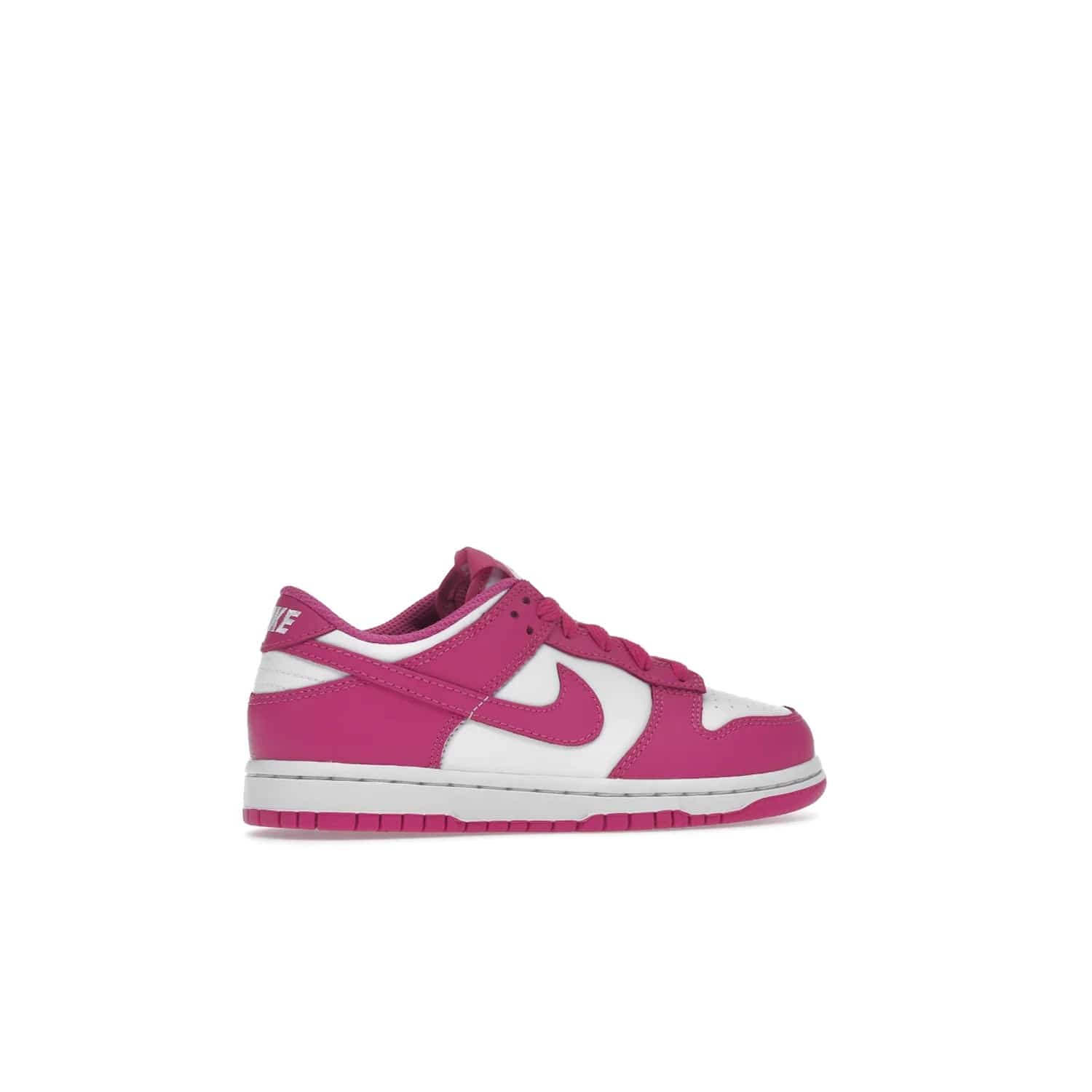 Nike Dunk Low Active Fuchsia (PS) - Image 35 - Only at www.BallersClubKickz.com - New Nike Dunk Low Active Fuchsia PS sneakers. Combines leather & synthetic material, lightweight cushioning, and superior rubber traction. Perfect for everyday wear. Released March 1, 2023.