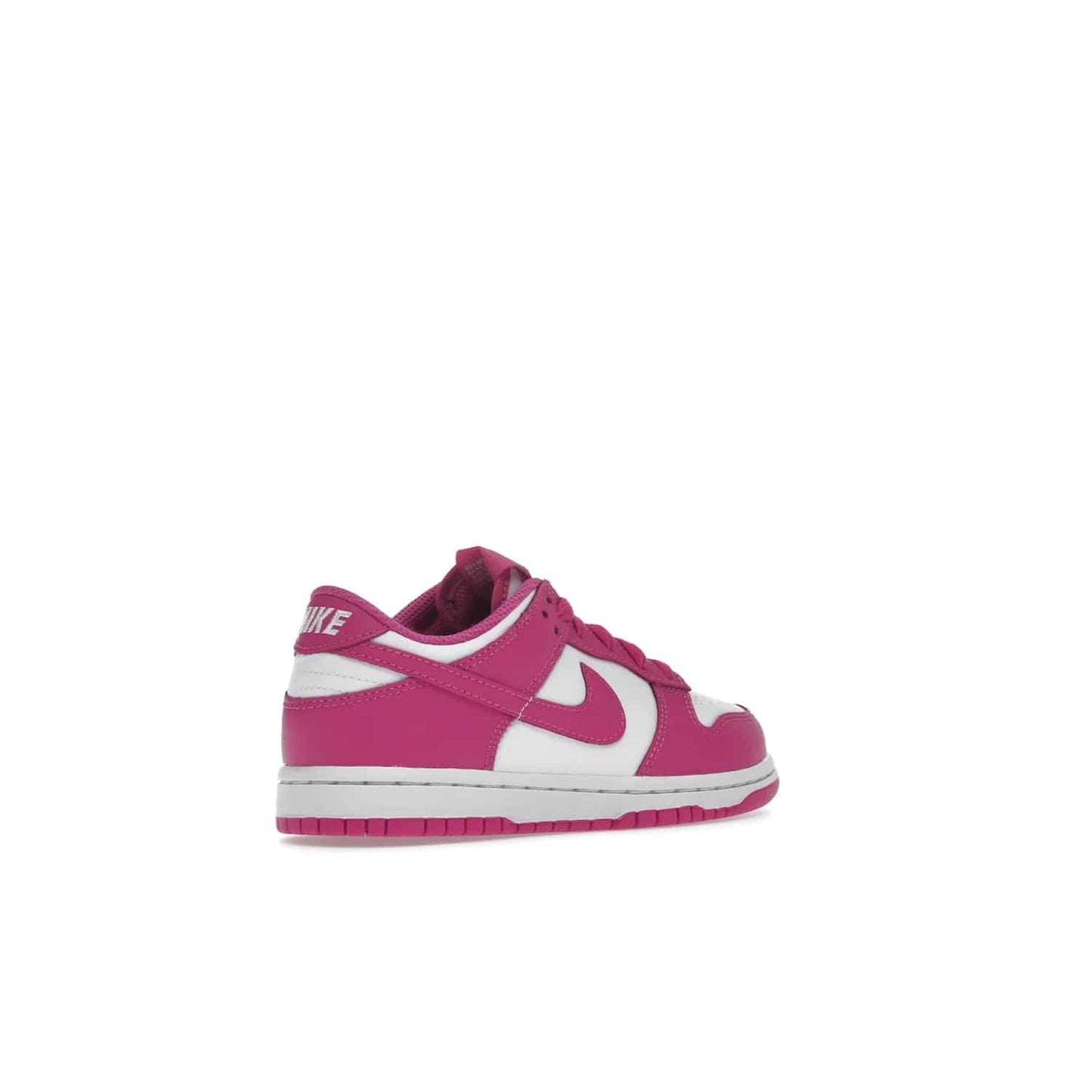 Nike Dunk Low Active Fuchsia (PS) - Image 33 - Only at www.BallersClubKickz.com - New Nike Dunk Low Active Fuchsia PS sneakers. Combines leather & synthetic material, lightweight cushioning, and superior rubber traction. Perfect for everyday wear. Released March 1, 2023.