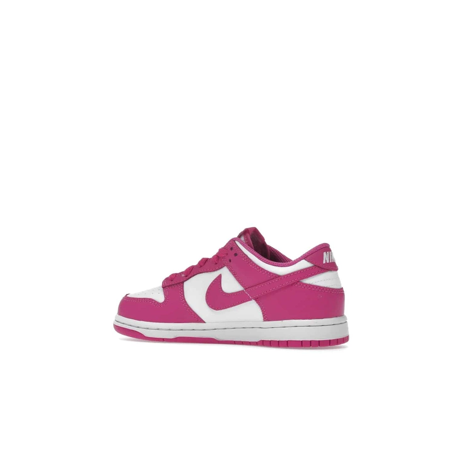 Nike Dunk Low Active Fuchsia (PS) - Image 22 - Only at www.BallersClubKickz.com - New Nike Dunk Low Active Fuchsia PS sneakers. Combines leather & synthetic material, lightweight cushioning, and superior rubber traction. Perfect for everyday wear. Released March 1, 2023.