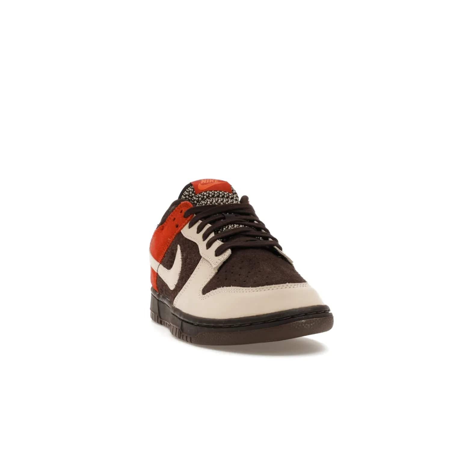 Nike Dunk Low Red Panda - Image 8 - Only at www.BallersClubKickz.com - The Nike Dunk Low Red Panda combines Velvet Brown and Sanddrift-Rugged Orange for a unique sneaker design. With its low-top profile and cushioned foam for comfort, this shoe is perfect for any season. Get it on 2023-10-27.