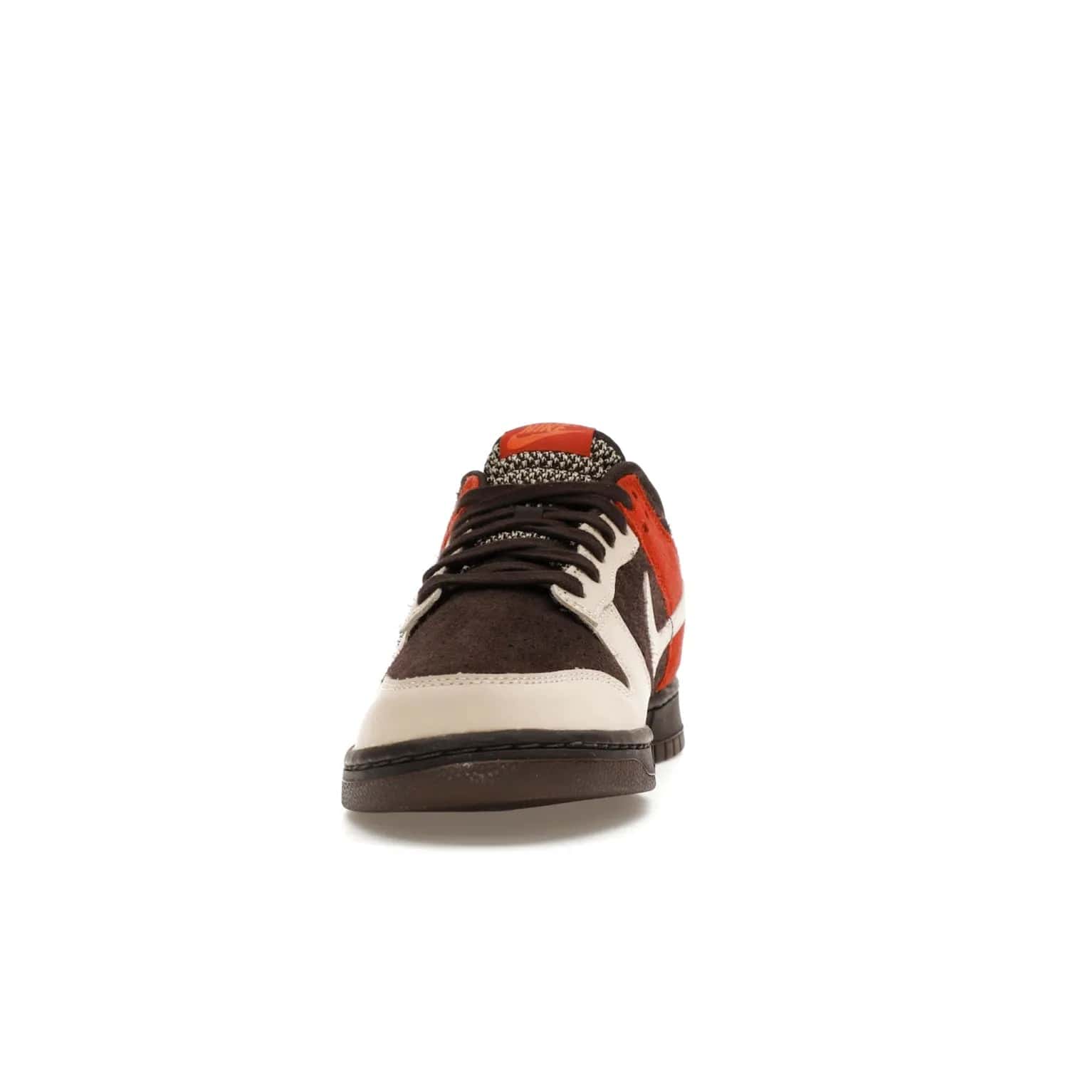 Nike Dunk Low Red Panda - Image 11 - Only at www.BallersClubKickz.com - The Nike Dunk Low Red Panda combines Velvet Brown and Sanddrift-Rugged Orange for a unique sneaker design. With its low-top profile and cushioned foam for comfort, this shoe is perfect for any season. Get it on 2023-10-27.