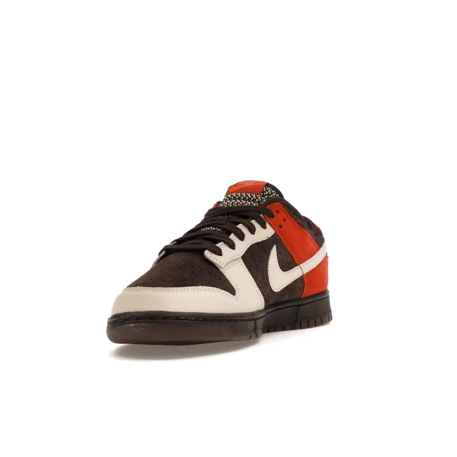Nike Dunk Low Red Panda - Image 13 - Only at www.BallersClubKickz.com - The Nike Dunk Low Red Panda combines Velvet Brown and Sanddrift-Rugged Orange for a unique sneaker design. With its low-top profile and cushioned foam for comfort, this shoe is perfect for any season. Get it on 2023-10-27.