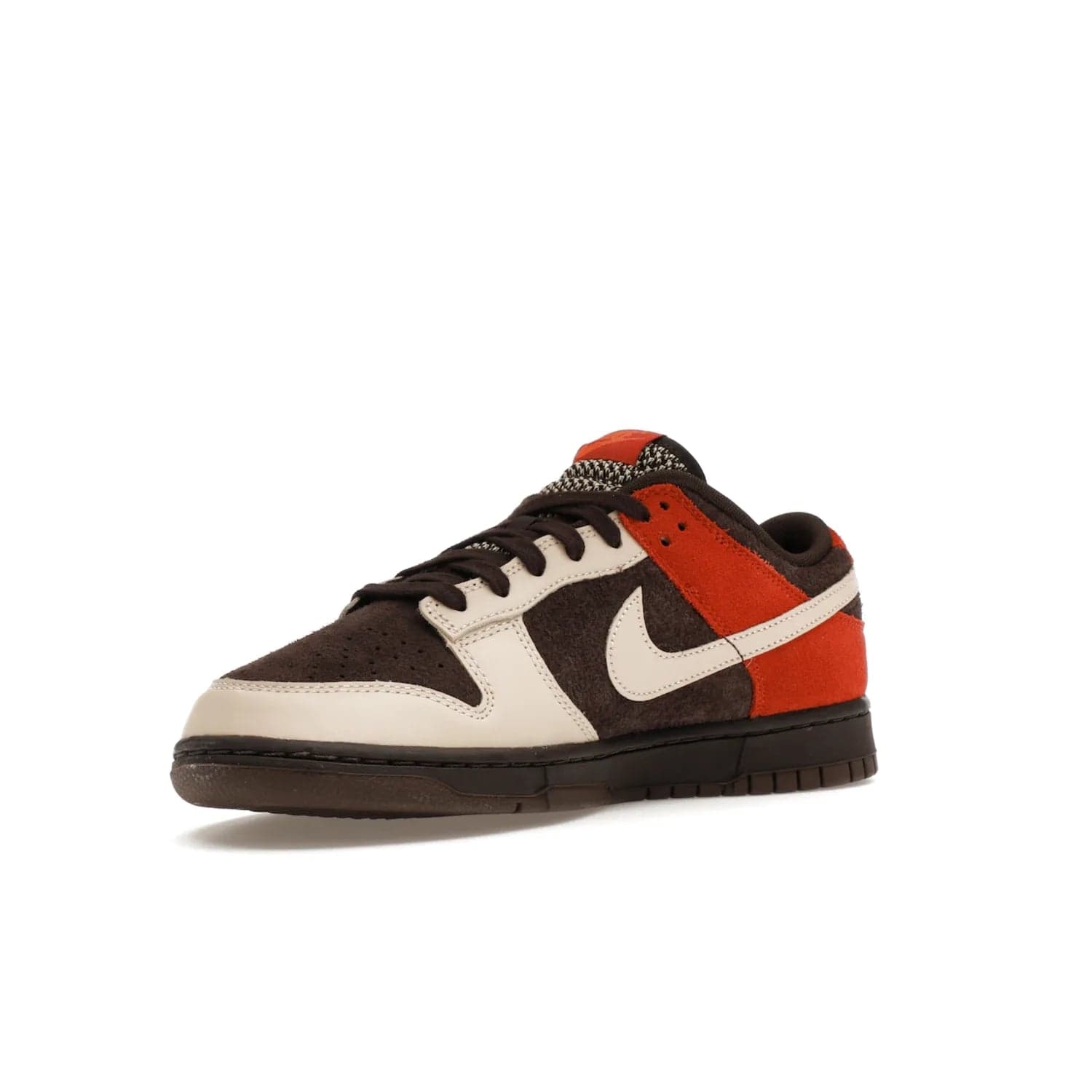 Nike Dunk Low Red Panda - Image 15 - Only at www.BallersClubKickz.com - The Nike Dunk Low Red Panda combines Velvet Brown and Sanddrift-Rugged Orange for a unique sneaker design. With its low-top profile and cushioned foam for comfort, this shoe is perfect for any season. Get it on 2023-10-27.