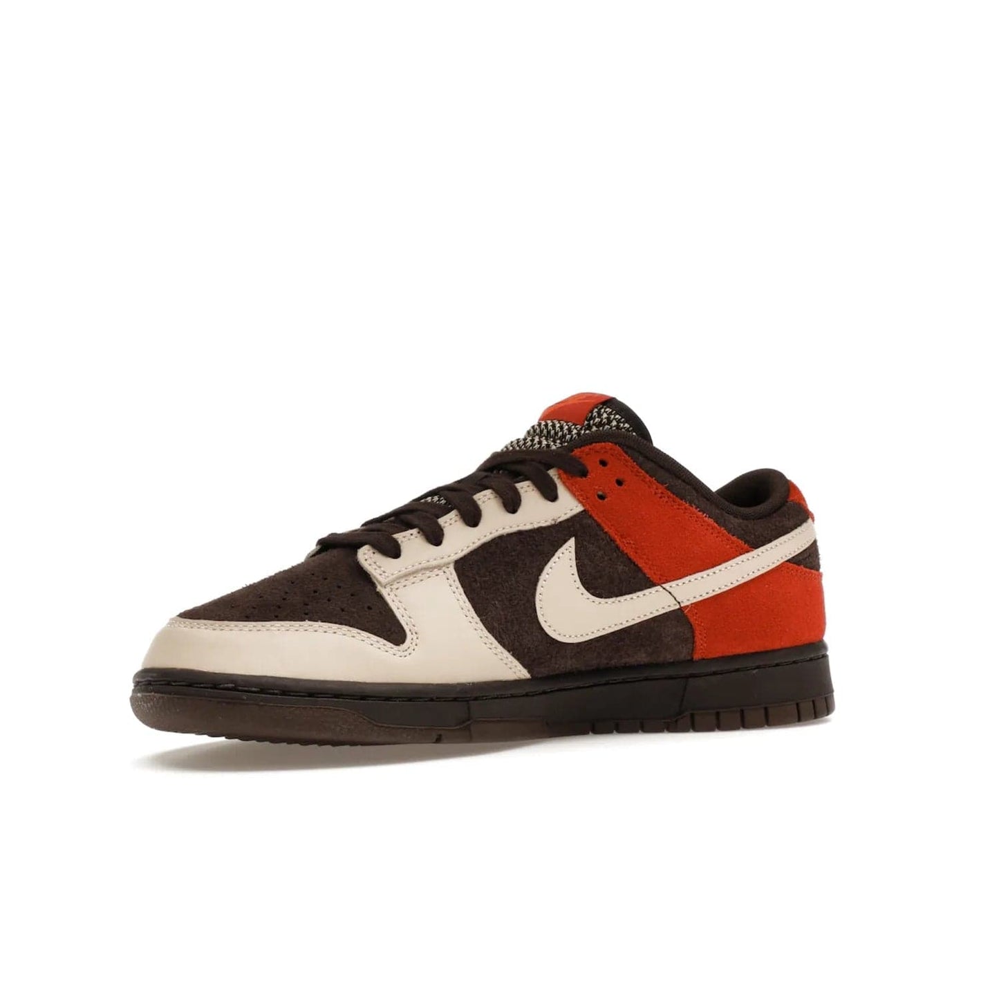 Nike Dunk Low Red Panda - Image 16 - Only at www.BallersClubKickz.com - The Nike Dunk Low Red Panda combines Velvet Brown and Sanddrift-Rugged Orange for a unique sneaker design. With its low-top profile and cushioned foam for comfort, this shoe is perfect for any season. Get it on 2023-10-27.