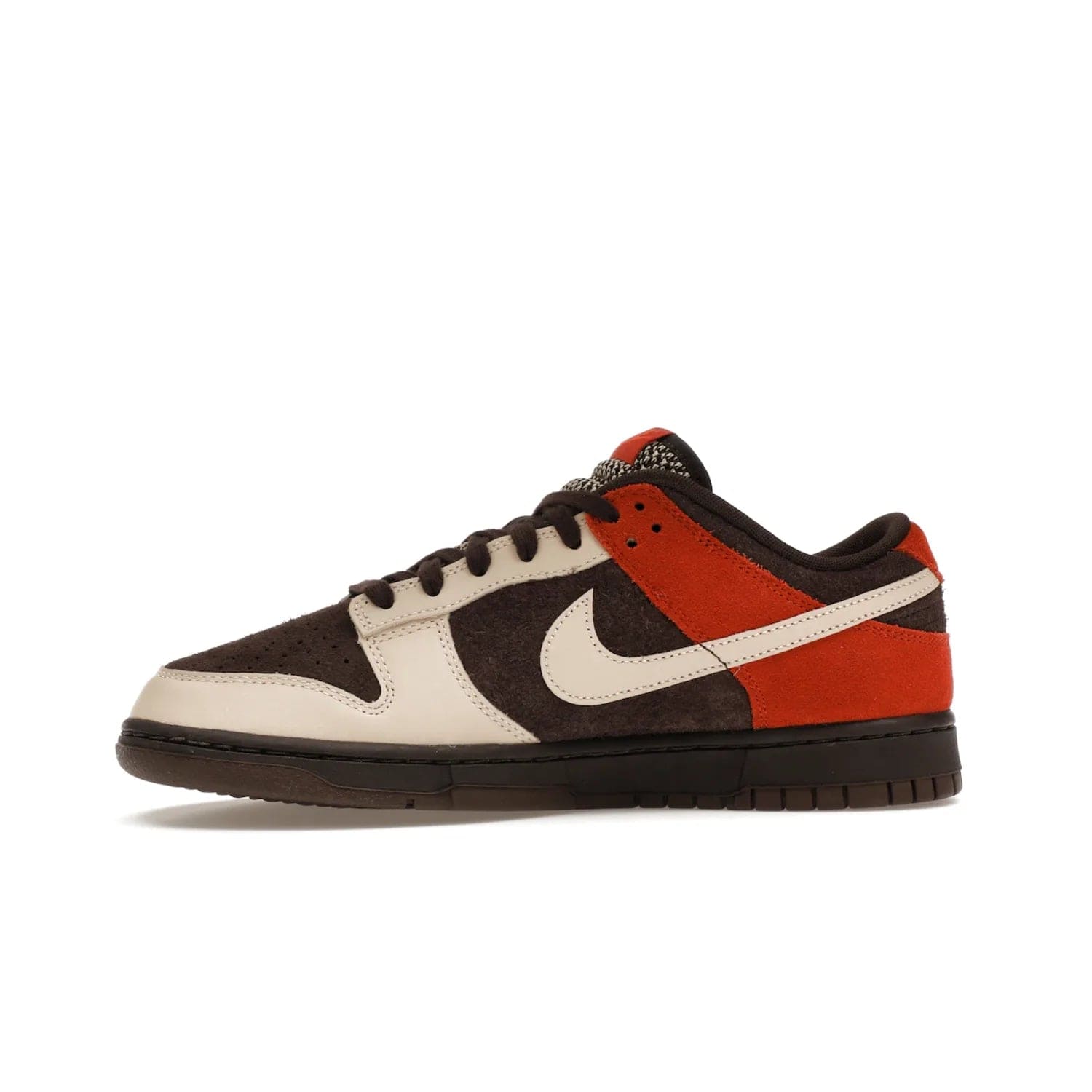 Nike Dunk Low Red Panda - Image 18 - Only at www.BallersClubKickz.com - The Nike Dunk Low Red Panda combines Velvet Brown and Sanddrift-Rugged Orange for a unique sneaker design. With its low-top profile and cushioned foam for comfort, this shoe is perfect for any season. Get it on 2023-10-27.