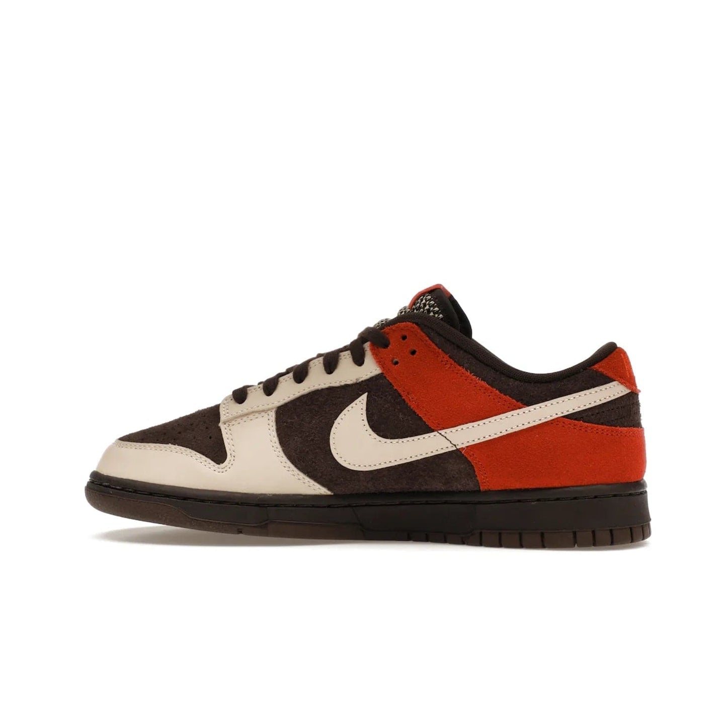 Nike Dunk Low Red Panda - Image 20 - Only at www.BallersClubKickz.com - The Nike Dunk Low Red Panda combines Velvet Brown and Sanddrift-Rugged Orange for a unique sneaker design. With its low-top profile and cushioned foam for comfort, this shoe is perfect for any season. Get it on 2023-10-27.