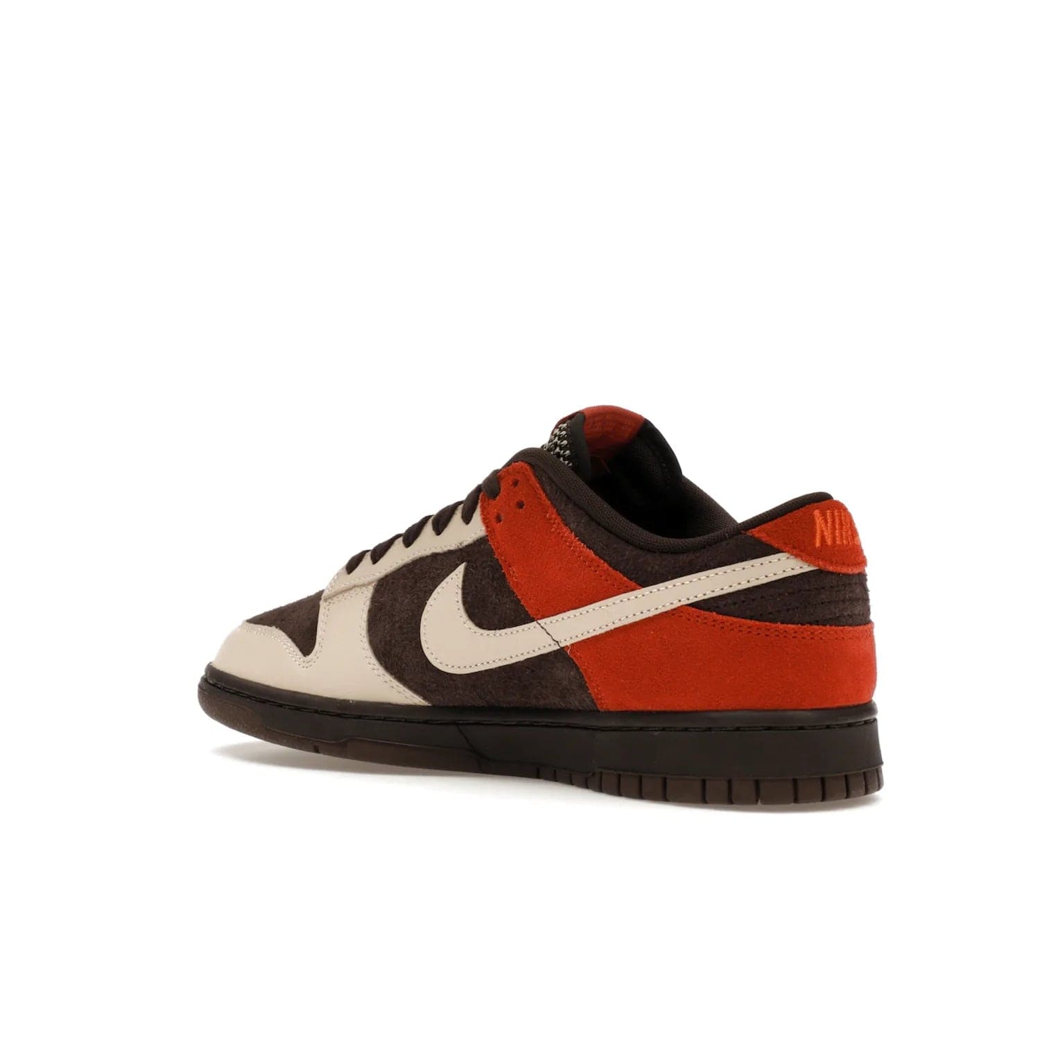 Nike Dunk Low Red Panda - Image 23 - Only at www.BallersClubKickz.com - The Nike Dunk Low Red Panda combines Velvet Brown and Sanddrift-Rugged Orange for a unique sneaker design. With its low-top profile and cushioned foam for comfort, this shoe is perfect for any season. Get it on 2023-10-27.