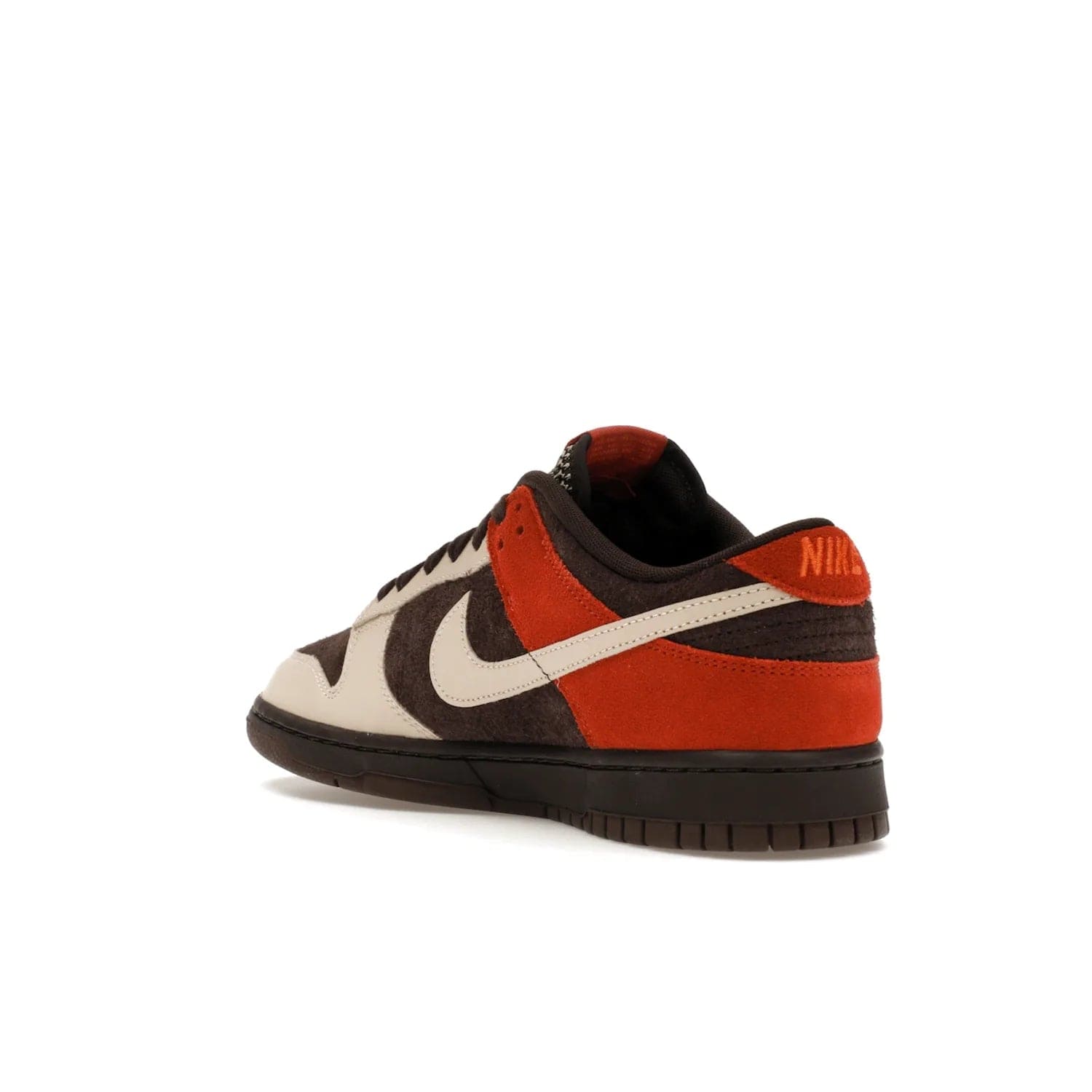 Nike Dunk Low Red Panda - Image 24 - Only at www.BallersClubKickz.com - The Nike Dunk Low Red Panda combines Velvet Brown and Sanddrift-Rugged Orange for a unique sneaker design. With its low-top profile and cushioned foam for comfort, this shoe is perfect for any season. Get it on 2023-10-27.
