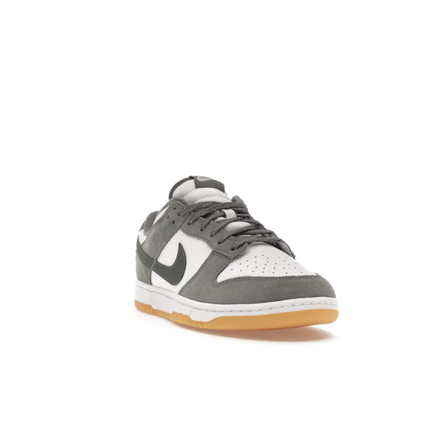 Nike Dunk Low Smoke Grey Gum 3M Swoosh - Image 7 - Only at www.BallersClubKickz.com - Introducing the Nike Dunk Low "Smoke Grey Gum 3M Swoosh". A stylish low-top sneaker with a white canvas-textile base and gum light brown outsole. Get the modern update with the bold "Smoke Grey" 3M swoosh. Available on October 3, 2023 at select Nike retailers.
