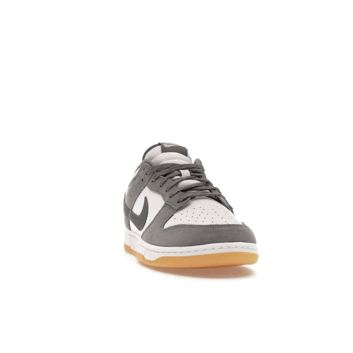 Nike Dunk Low Smoke Grey Gum 3M Swoosh - Image 8 - Only at www.BallersClubKickz.com - Introducing the Nike Dunk Low "Smoke Grey Gum 3M Swoosh". A stylish low-top sneaker with a white canvas-textile base and gum light brown outsole. Get the modern update with the bold "Smoke Grey" 3M swoosh. Available on October 3, 2023 at select Nike retailers.