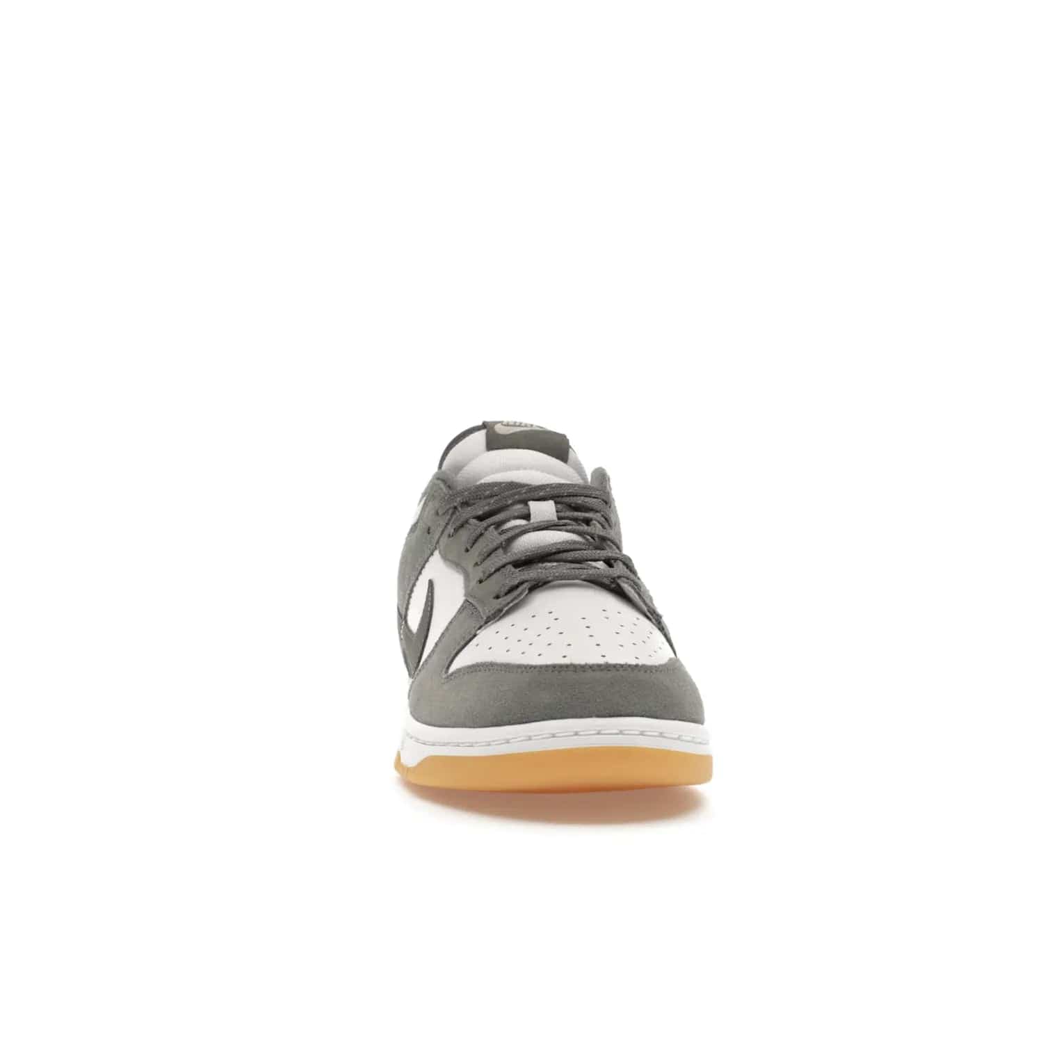 Nike Dunk Low Smoke Grey Gum 3M Swoosh - Image 9 - Only at www.BallersClubKickz.com - Introducing the Nike Dunk Low "Smoke Grey Gum 3M Swoosh". A stylish low-top sneaker with a white canvas-textile base and gum light brown outsole. Get the modern update with the bold "Smoke Grey" 3M swoosh. Available on October 3, 2023 at select Nike retailers.